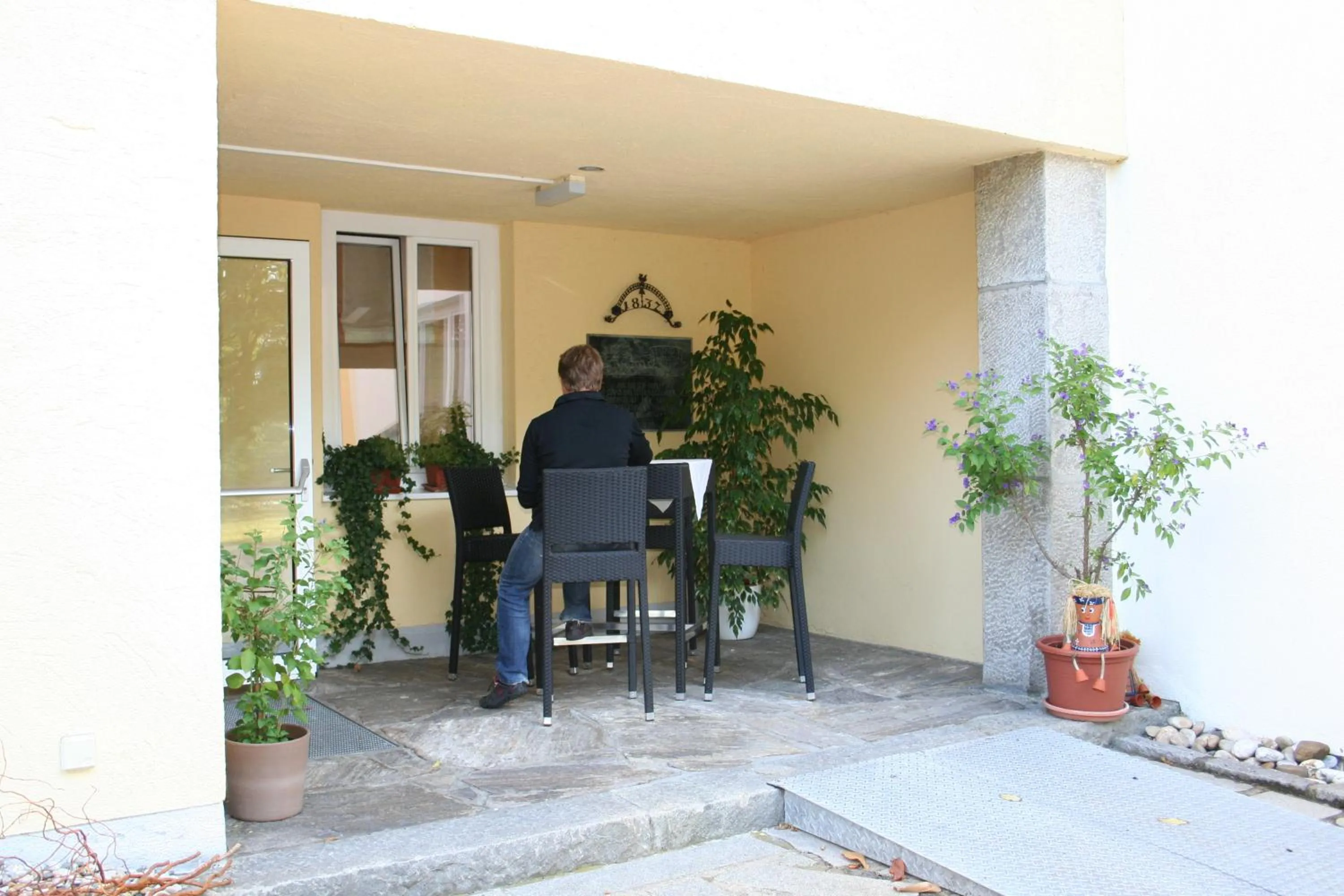Balcony/Terrace in Hotel Waldheimat