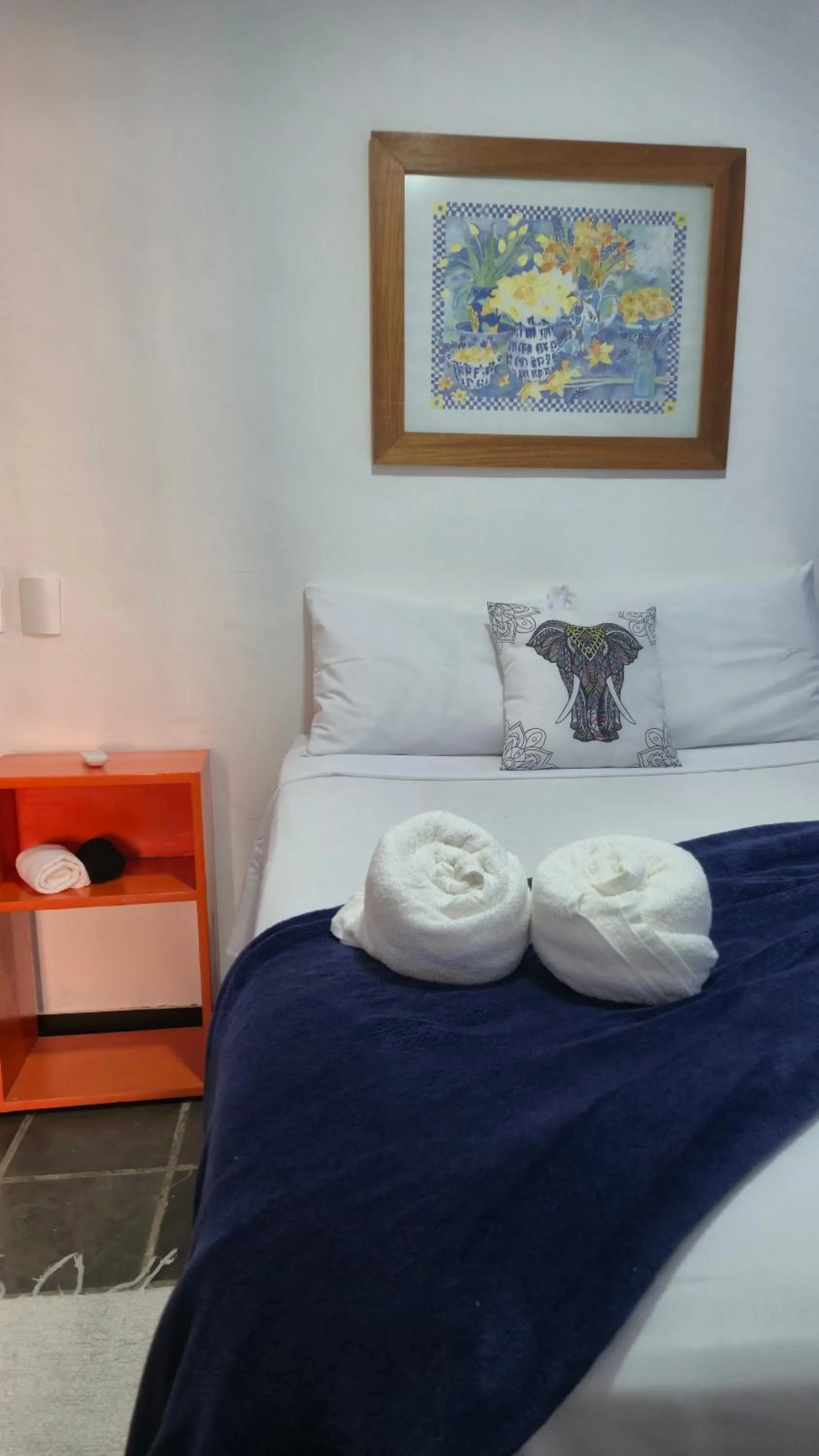 Bed in Magia D'ajuda Hospedagem - Centrinho, próximo à Mucugê