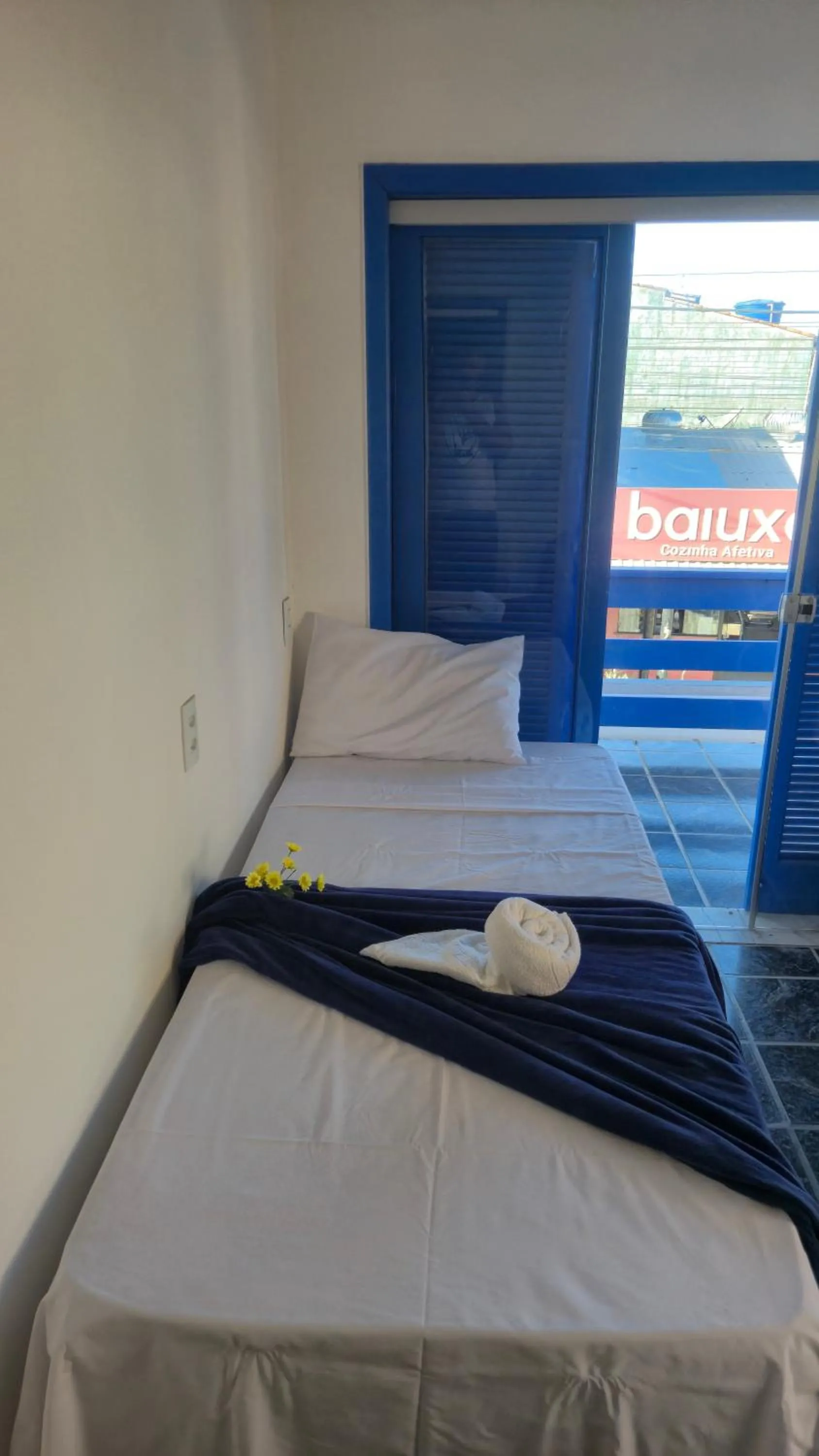 Bed in Magia D'ajuda Hospedagem - Centrinho, próximo à Mucugê