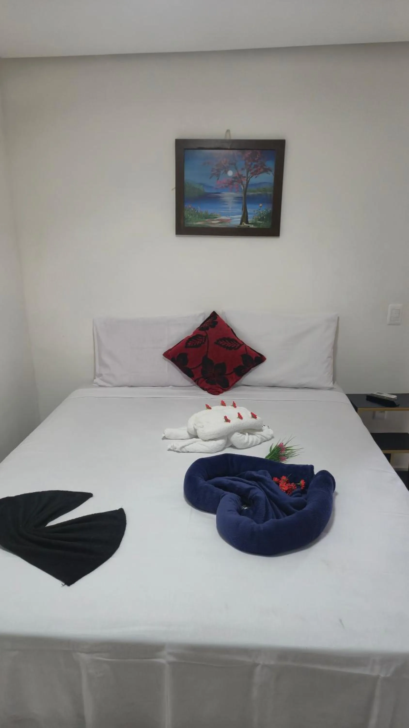 Bed in Magia D'ajuda Hospedagem - Centrinho, próximo à Mucugê