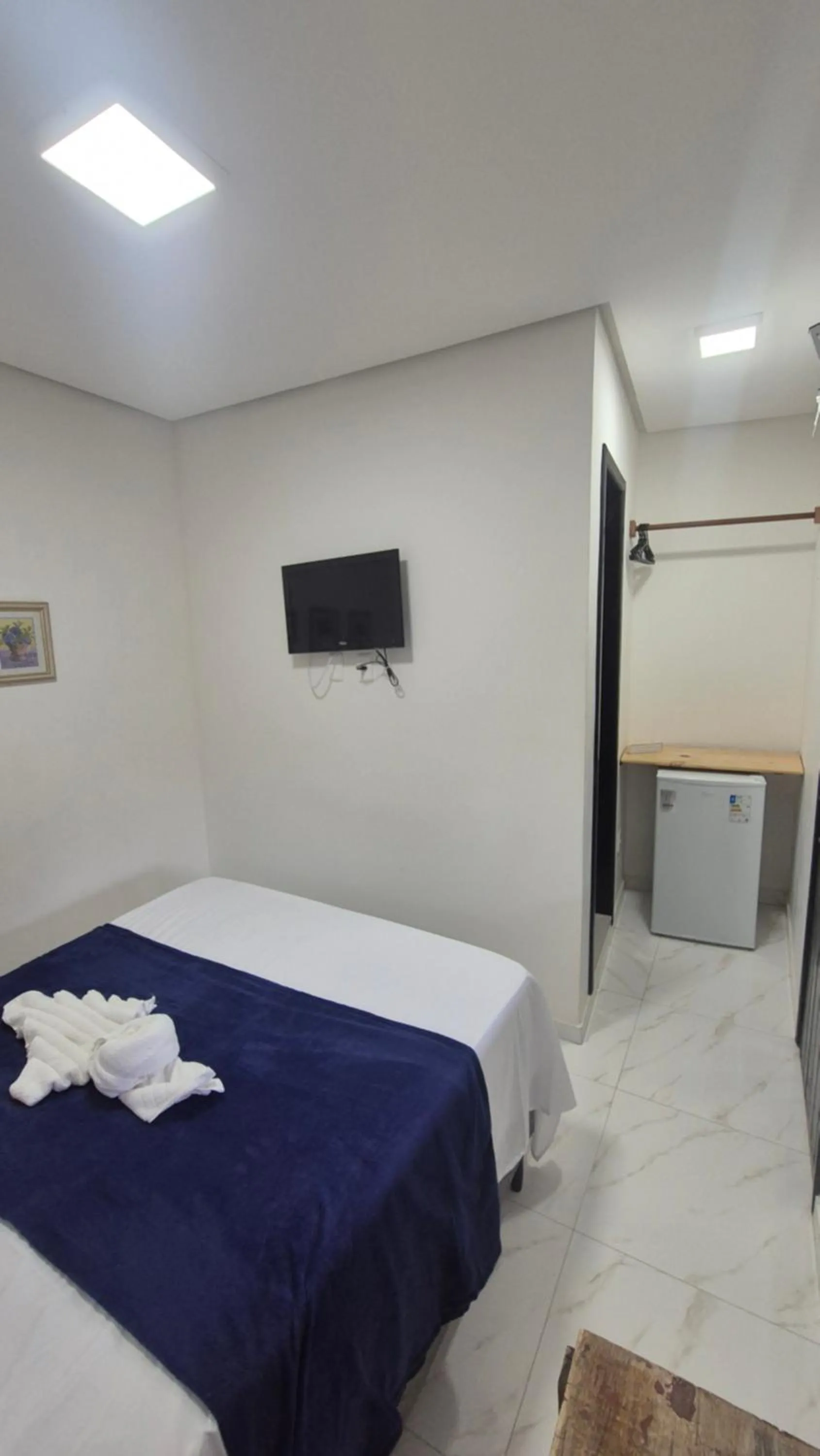 Bed in Magia D'ajuda Hospedagem - Centrinho, próximo à Mucugê