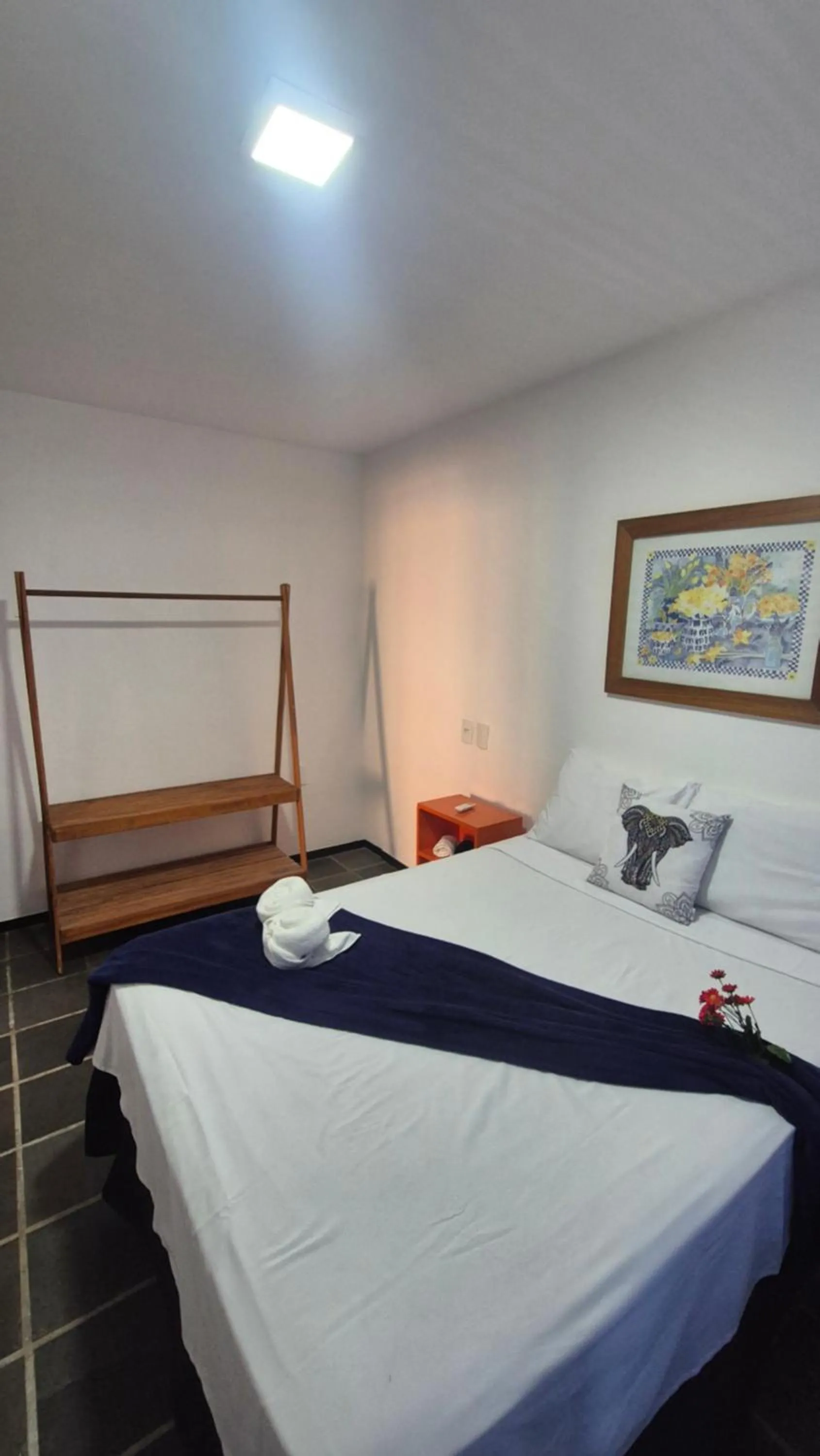 Bed in Magia D'ajuda Hospedagem - Centrinho, próximo à Mucugê
