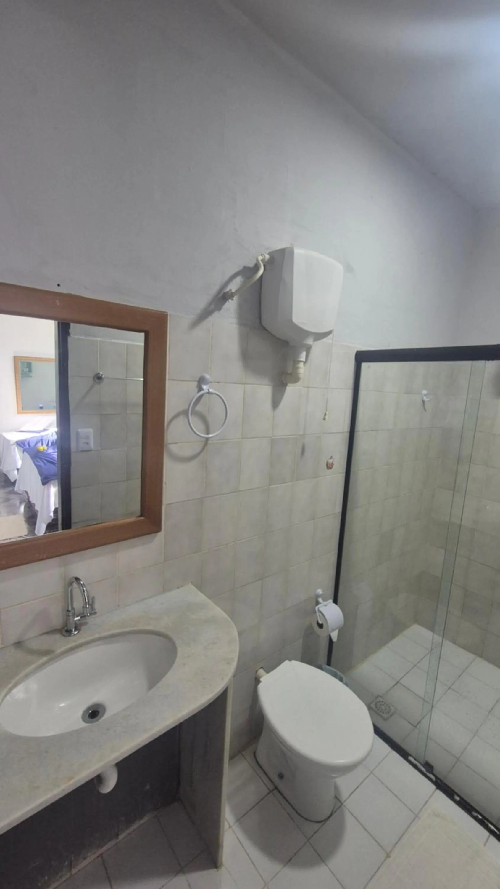 Toilet in Magia D'ajuda Hospedagem - Centrinho, próximo à Mucugê