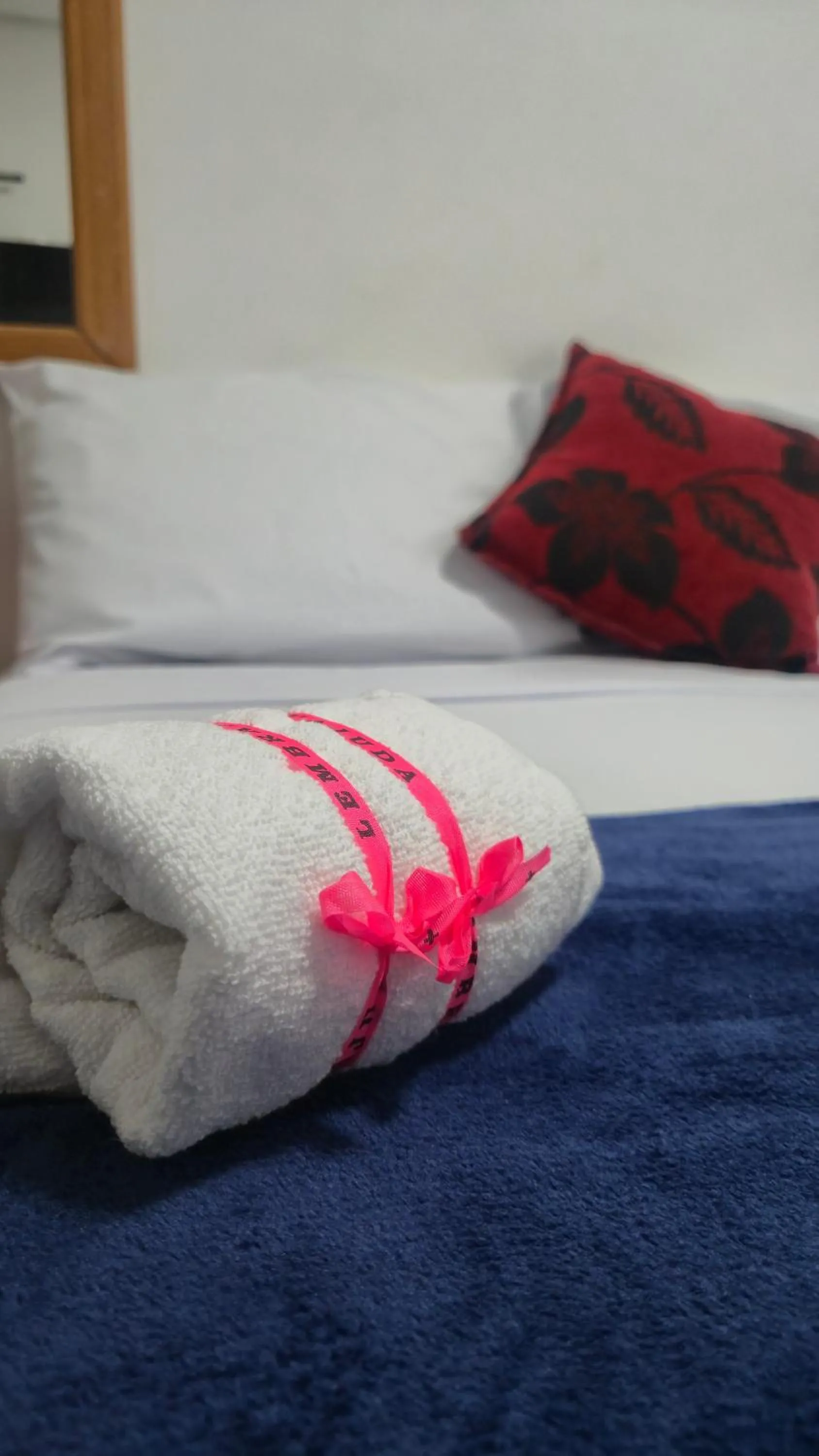 Decorative detail, Bed in Magia D'ajuda Hospedagem - Centrinho, próximo à Mucugê