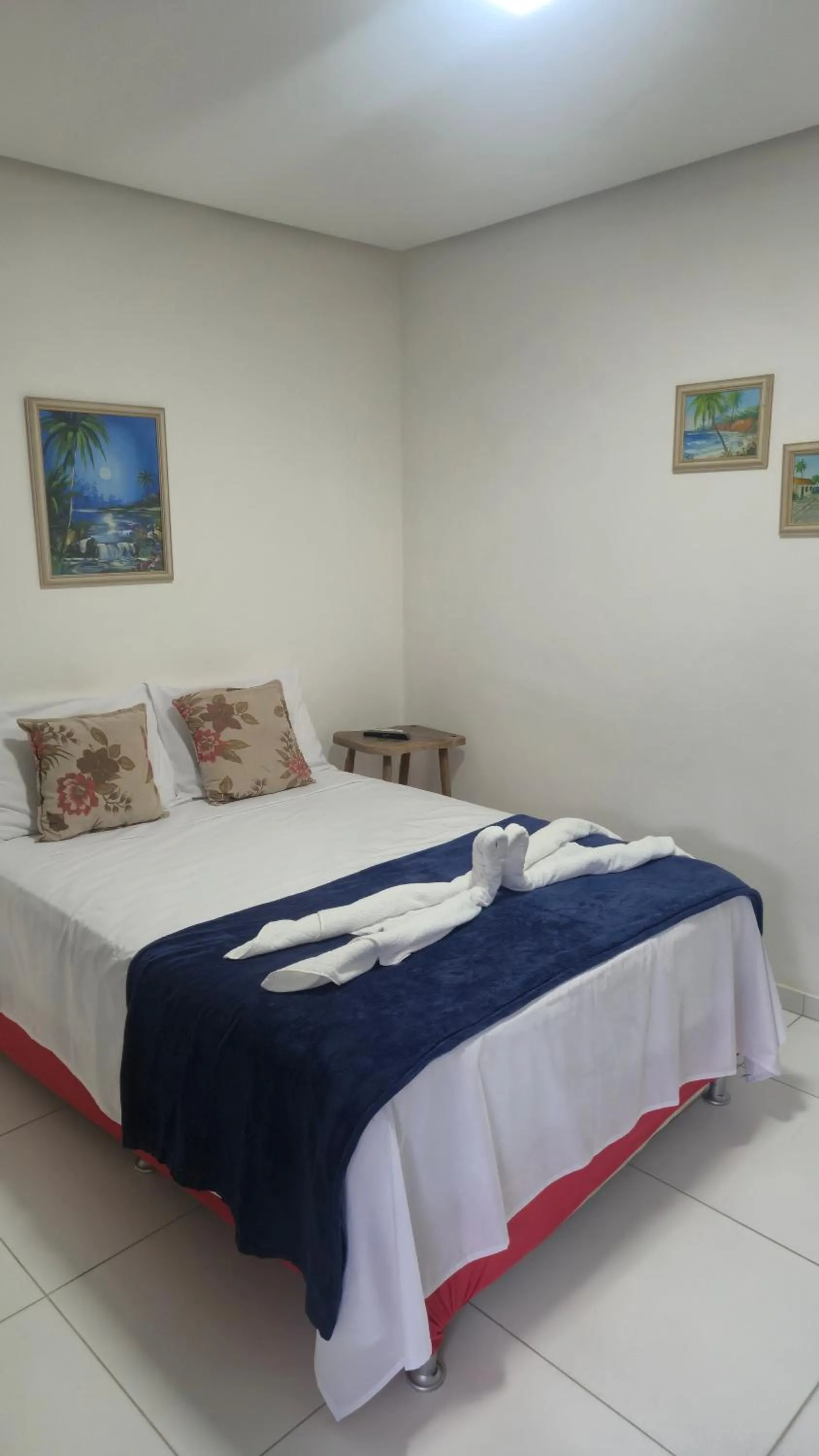 Bed in Magia D'ajuda Hospedagem - Centrinho, próximo à Mucugê