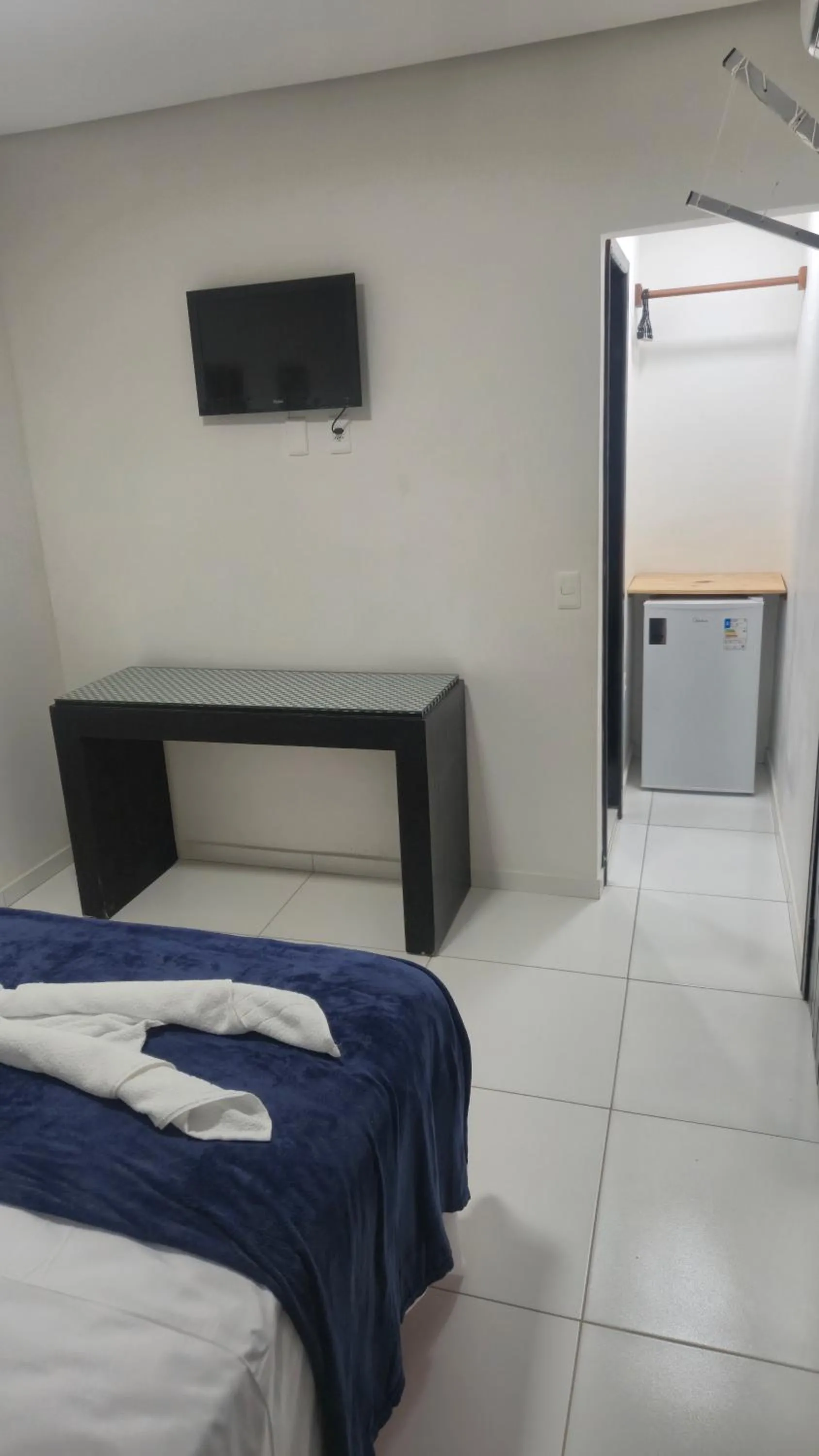 TV and multimedia, Bed in Magia D'ajuda Hospedagem - Centrinho, próximo à Mucugê