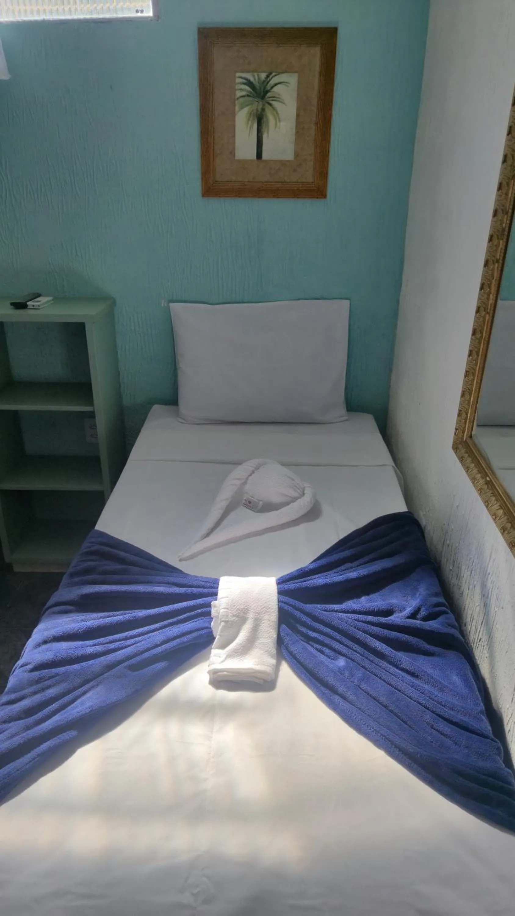 Bed in Magia D'ajuda Hospedagem - Centrinho, próximo à Mucugê