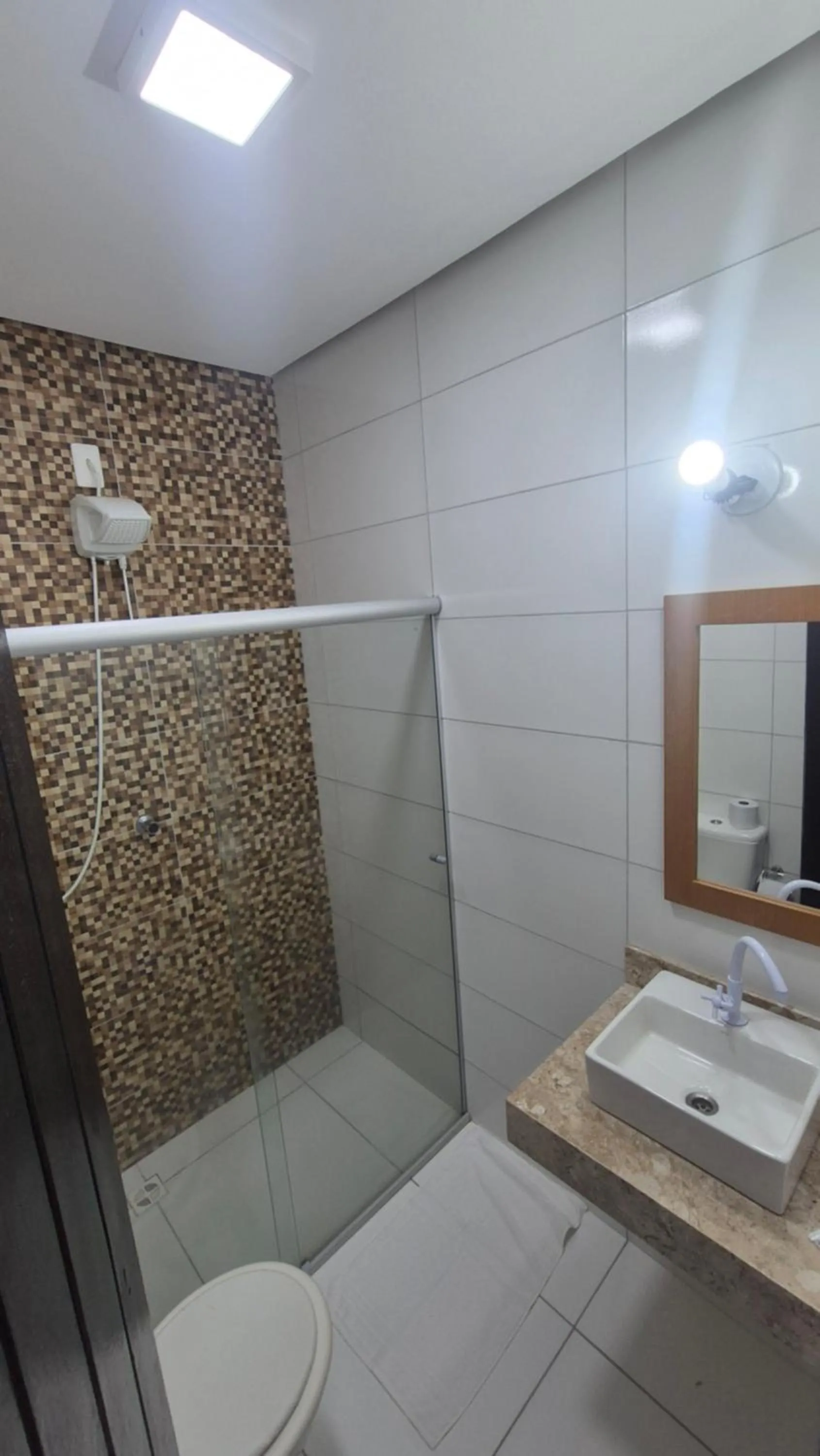 Toilet in Magia D'ajuda Hospedagem - Centrinho, próximo à Mucugê
