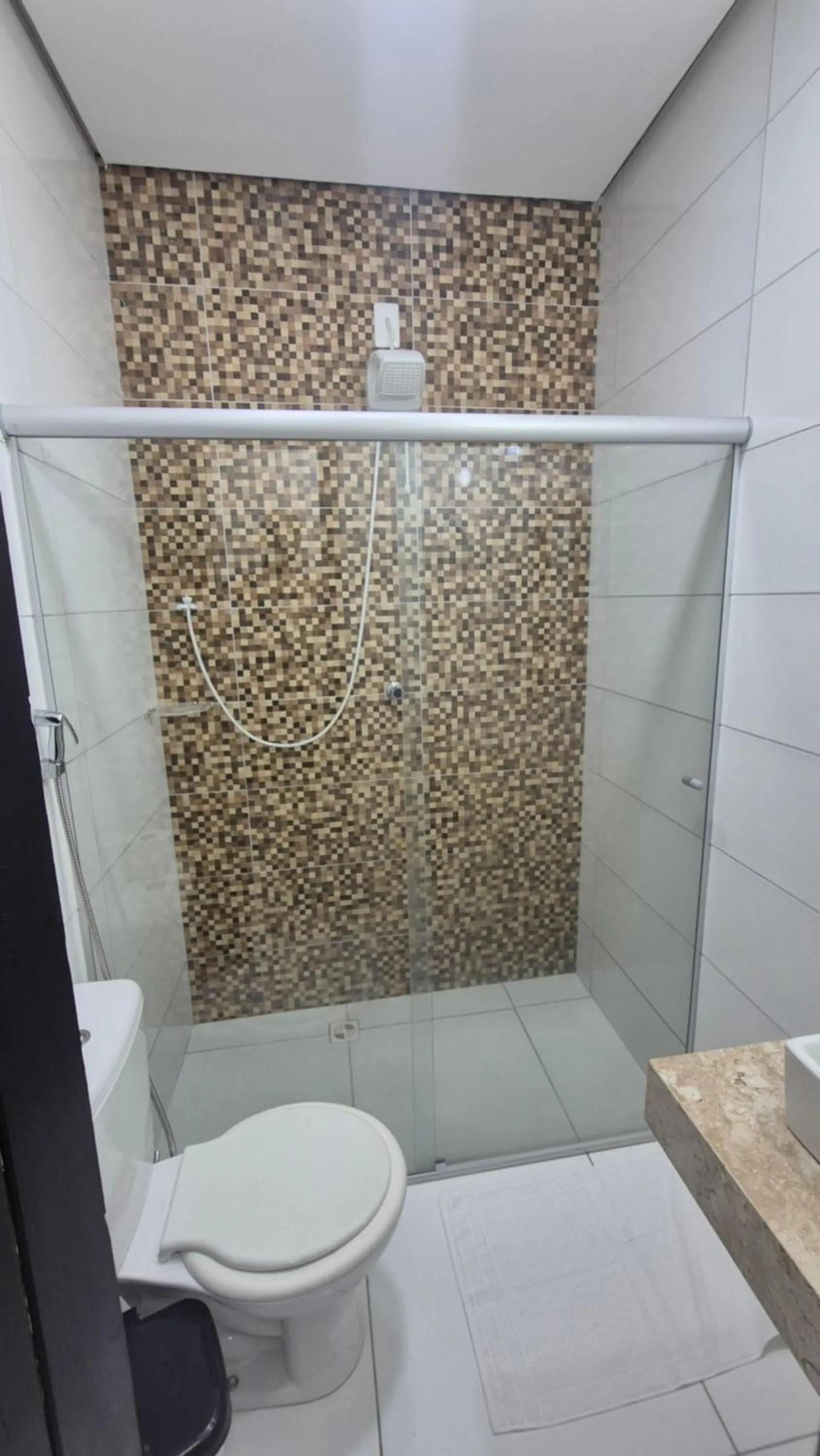 Shower in Magia D'ajuda Hospedagem - Centrinho, próximo à Mucugê
