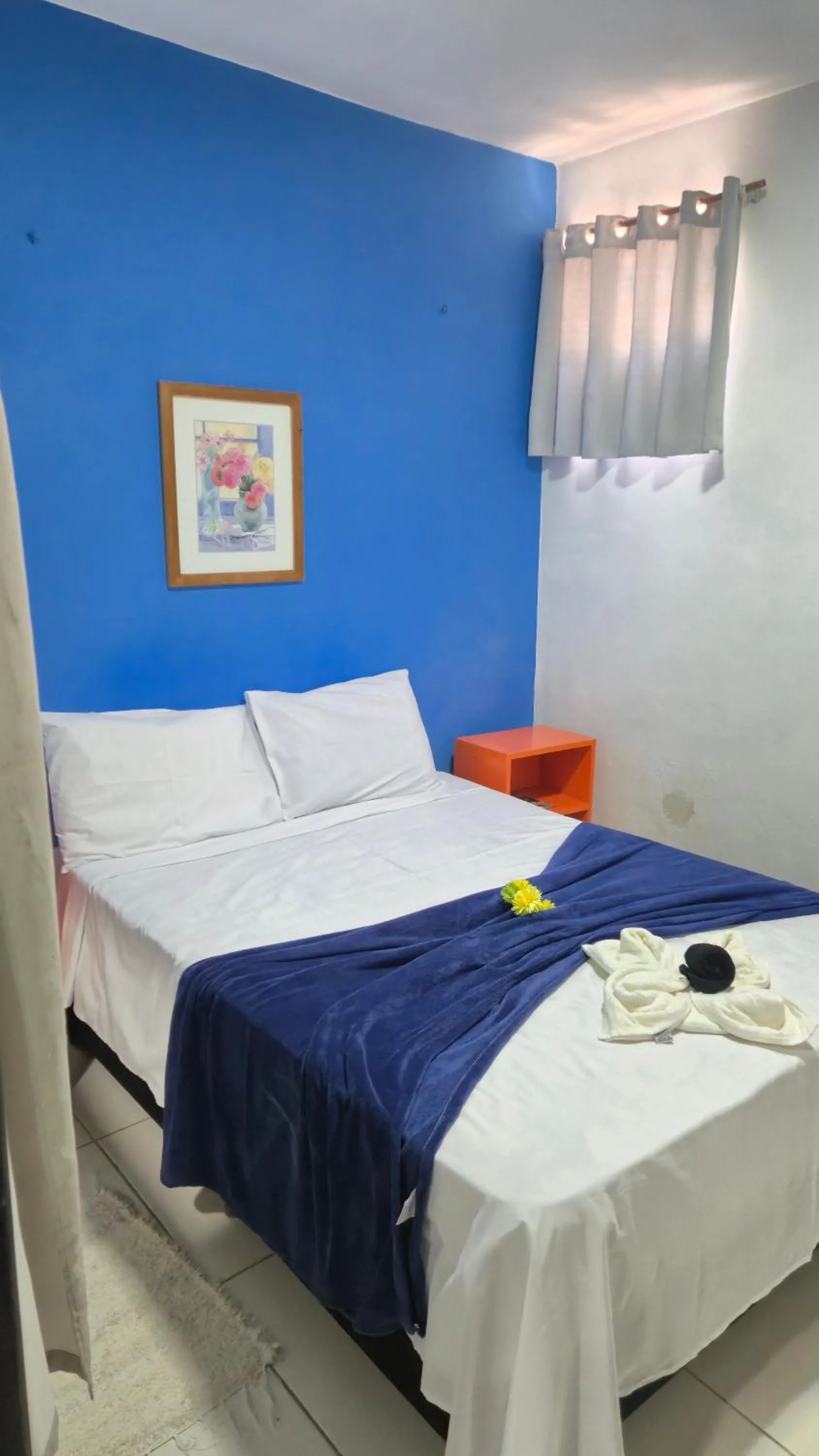 Bed in Magia D'ajuda Hospedagem - Centrinho, próximo à Mucugê