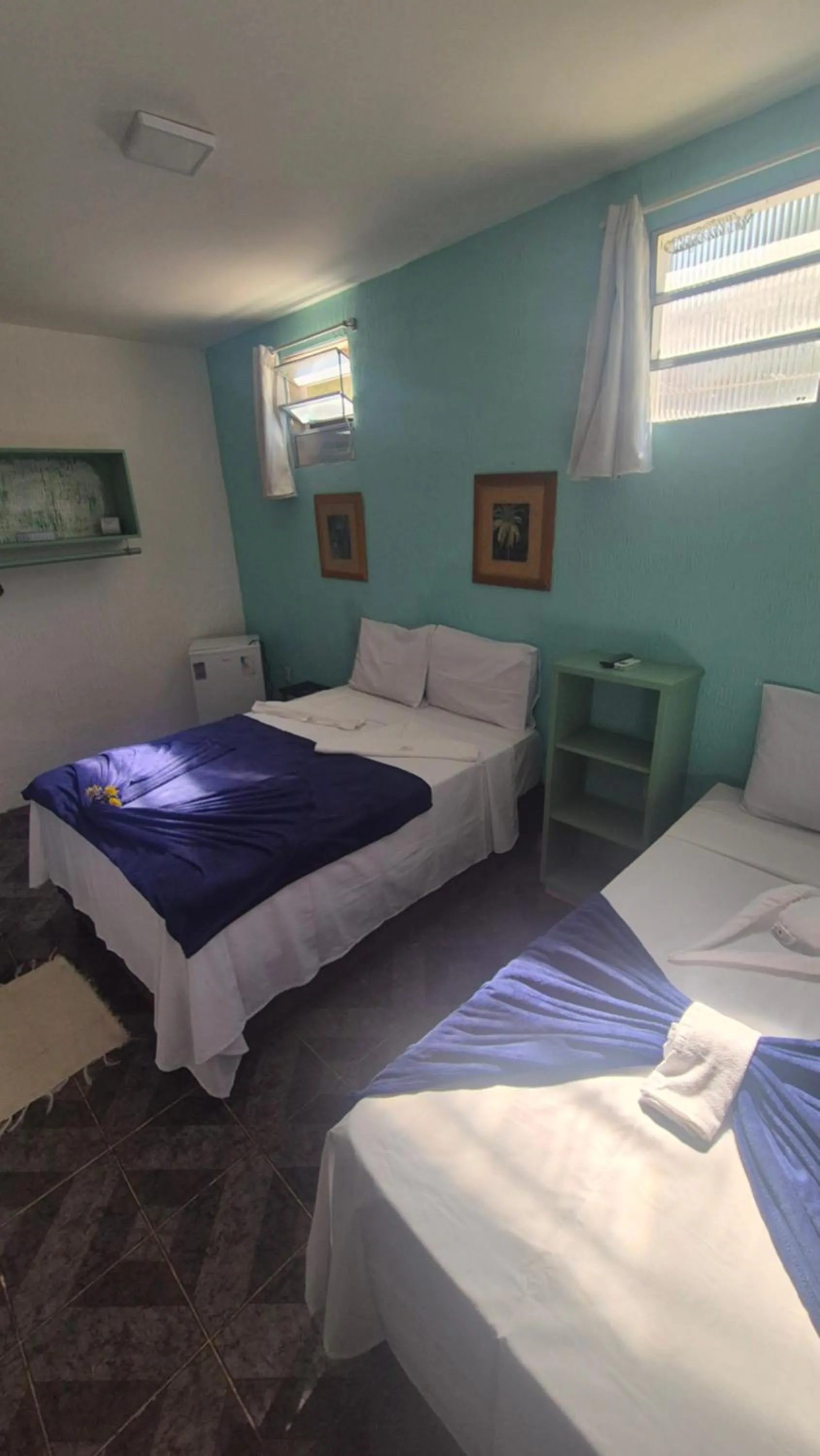 Bed in Magia D'ajuda Hospedagem - Centrinho, próximo à Mucugê