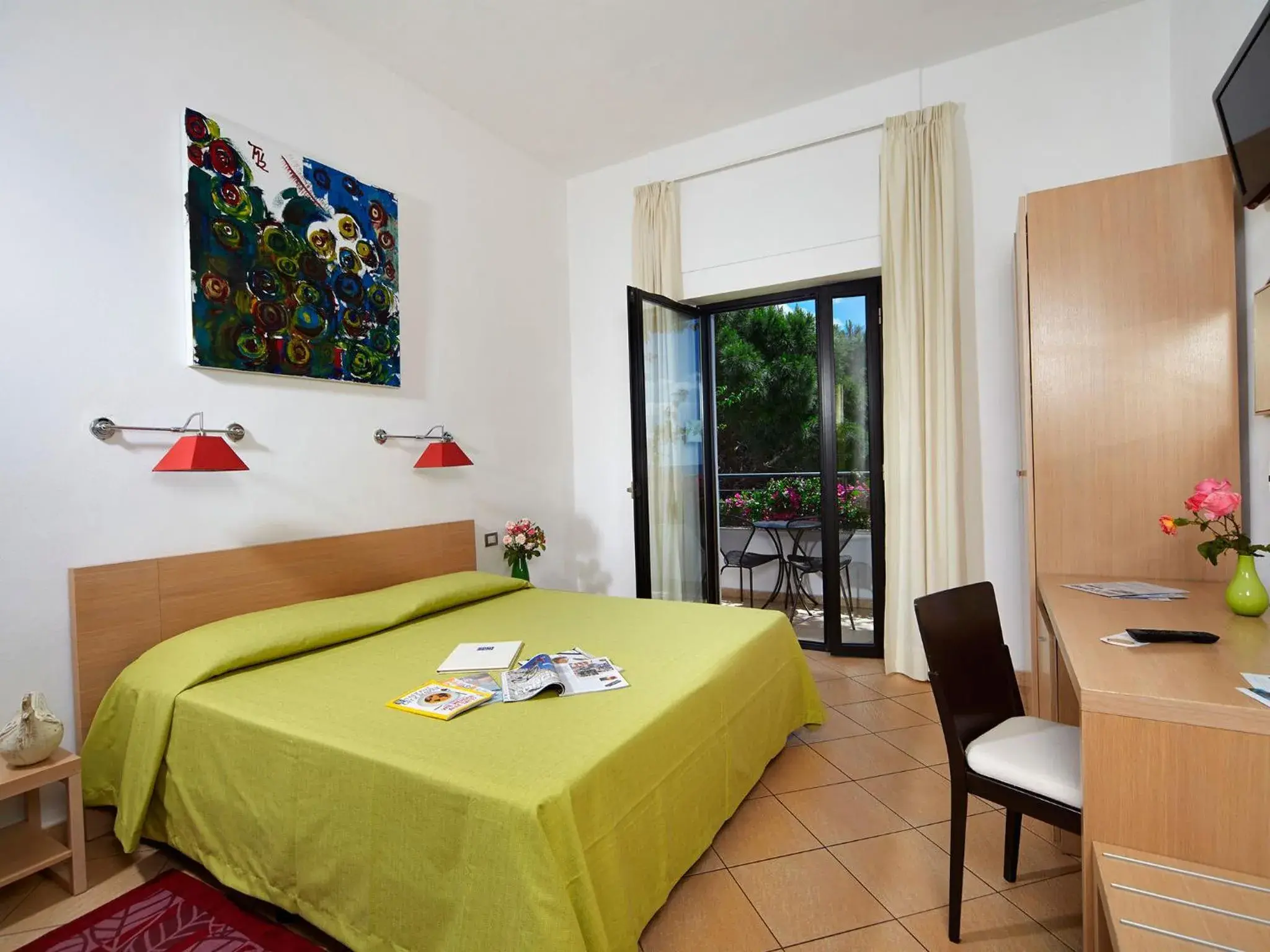 Superior Double Room with Balcony and Sea View in Hotel Cala Luna Superior Double Room with Balcony and Sea View in Hotel Cala Luna