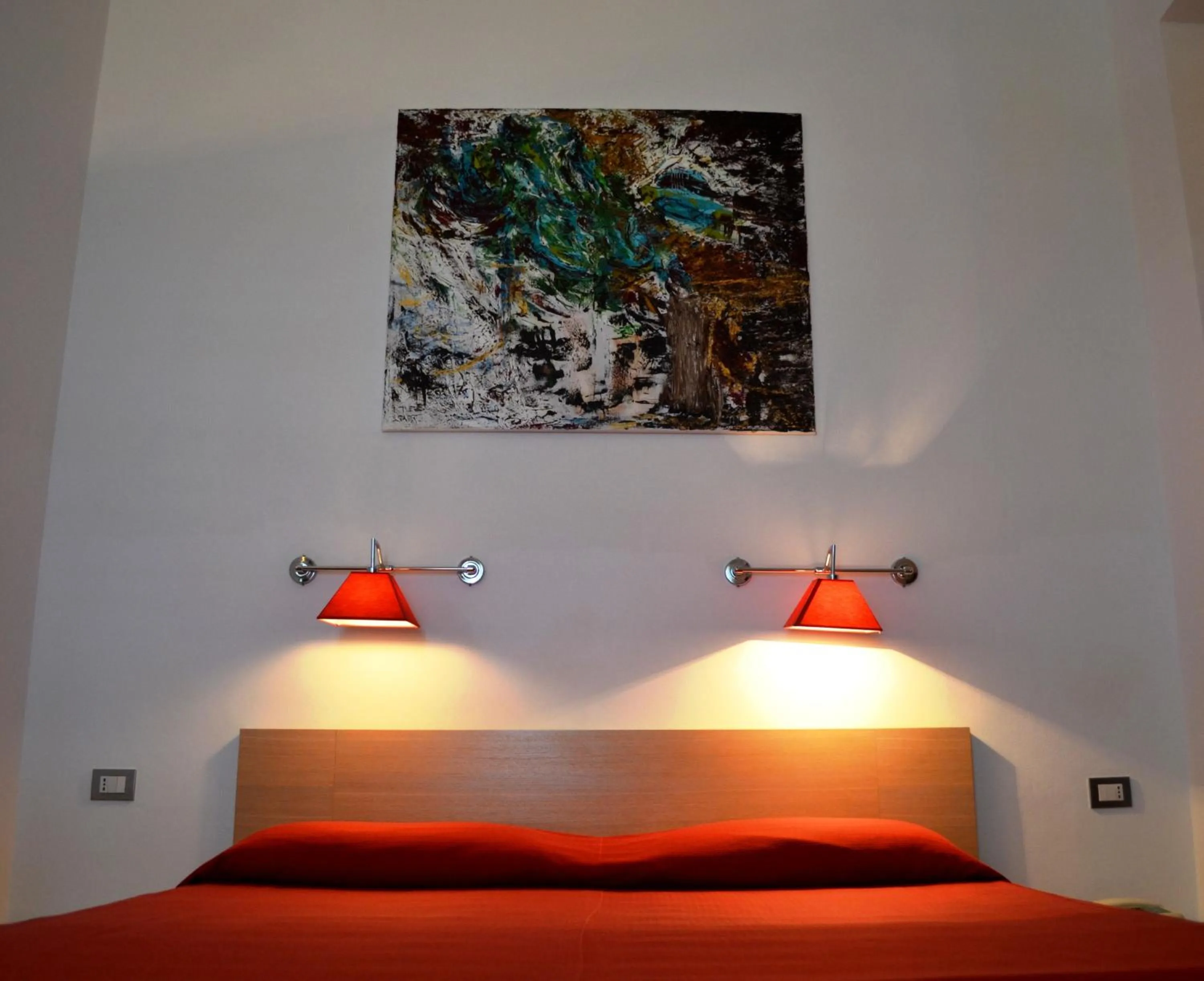 Bed in Hotel Cala Luna