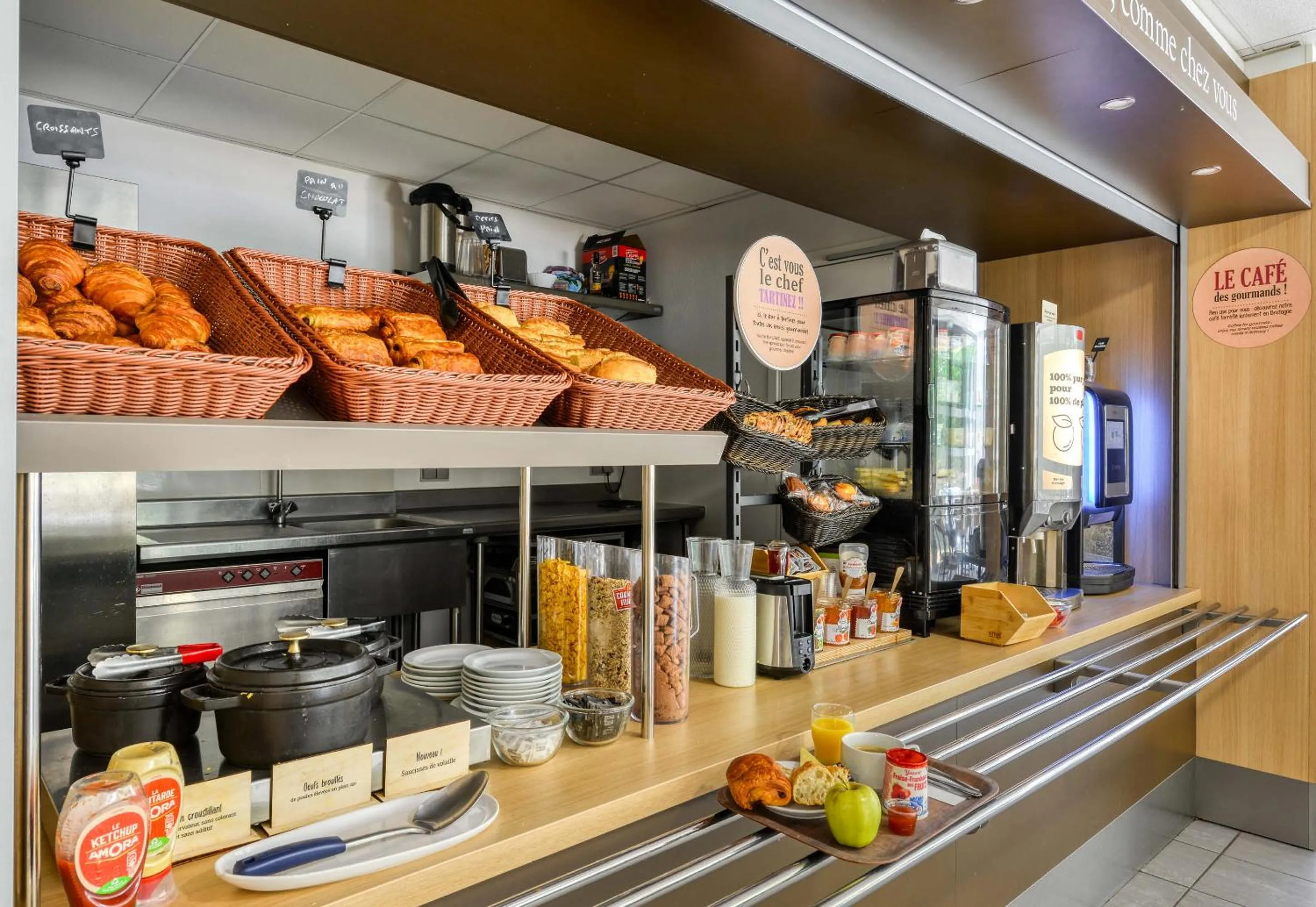 Breakfast in B&B HOTEL Montpellier Centre Le Millénaire