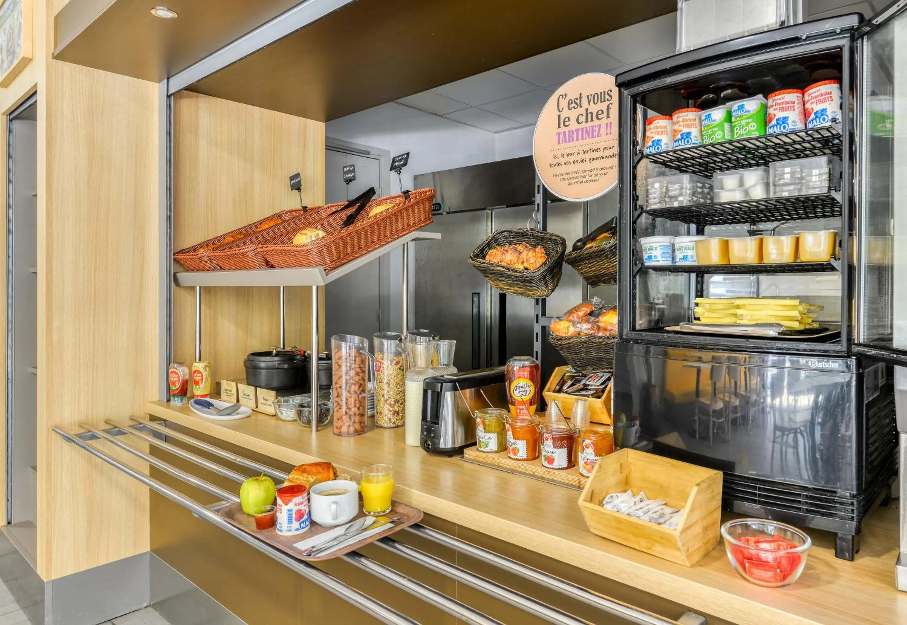 Breakfast in B&B HOTEL Montpellier Centre Le Millénaire