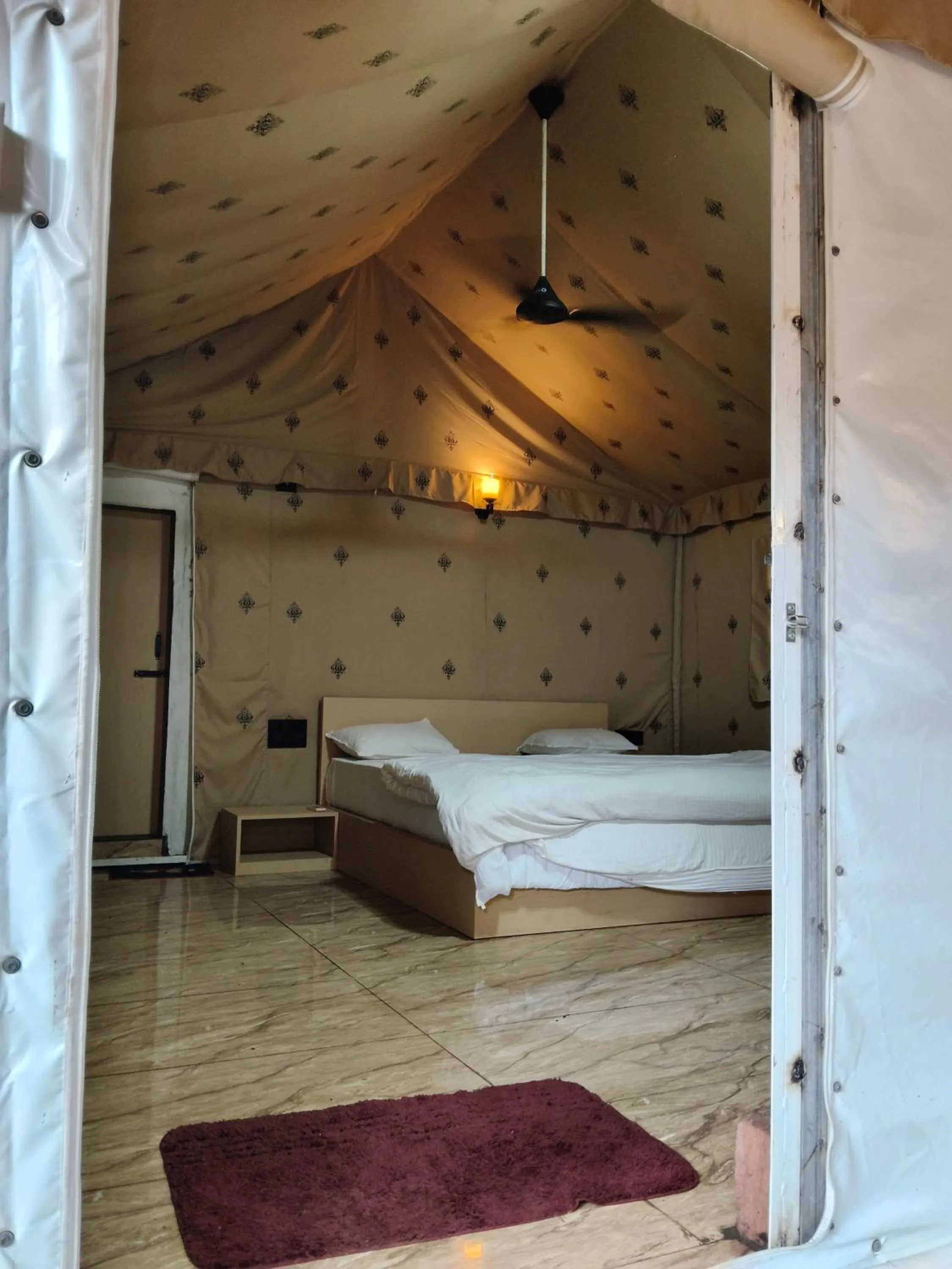 Bed in The Wilds Villa Gir Jungle Stay with Swimming Pool