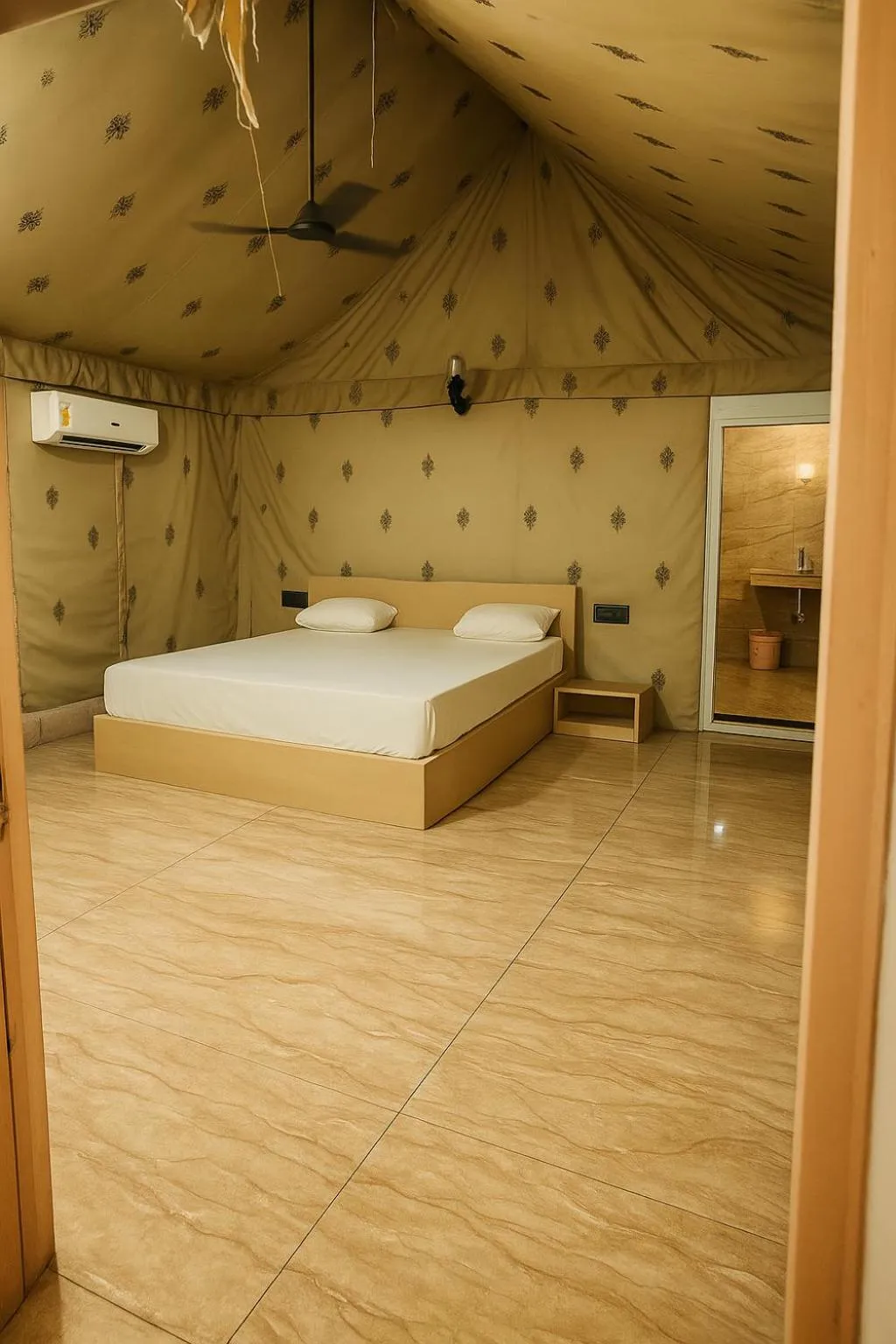 Bed in The Wilds Villa Gir Jungle Stay with Swimming Pool