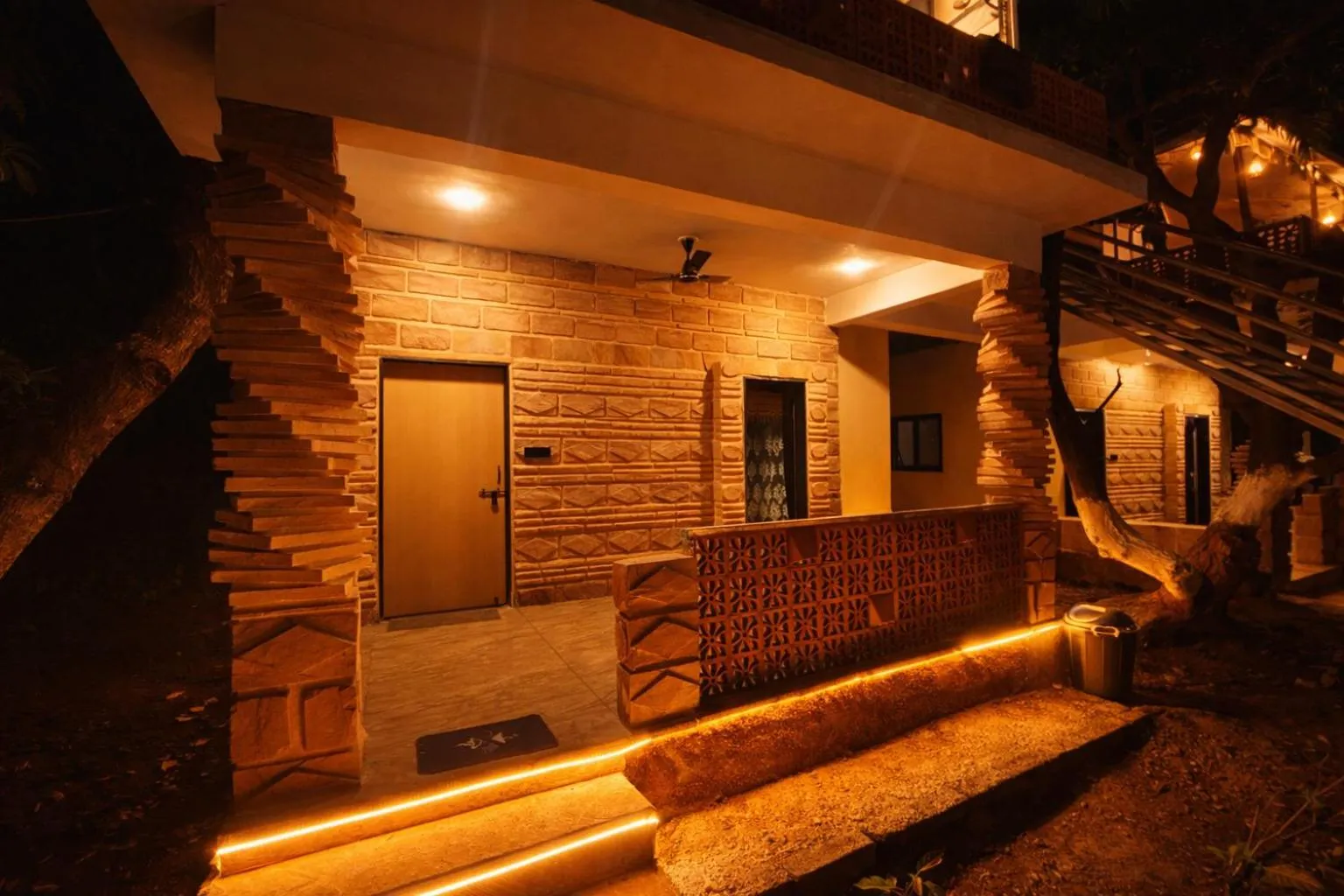 Facade/entrance in The Wilds Villa Gir Jungle Stay with Swimming Pool