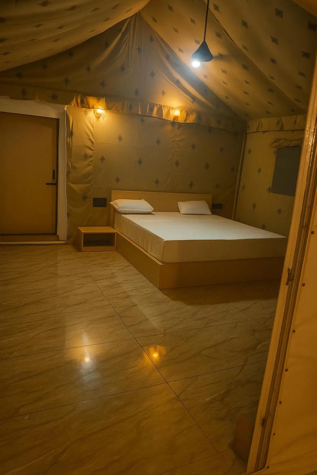 Bed in The Wilds Villa Gir Jungle Stay with Swimming Pool