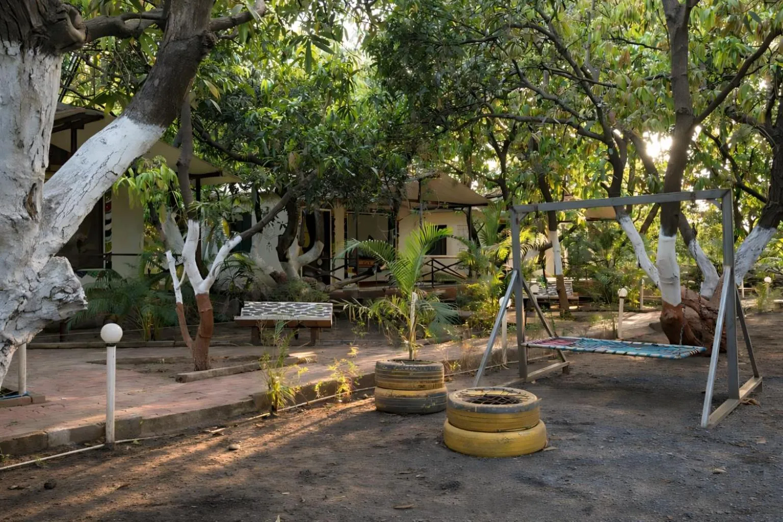 Garden view in The Wilds Villa Gir Jungle Stay with Swimming Pool