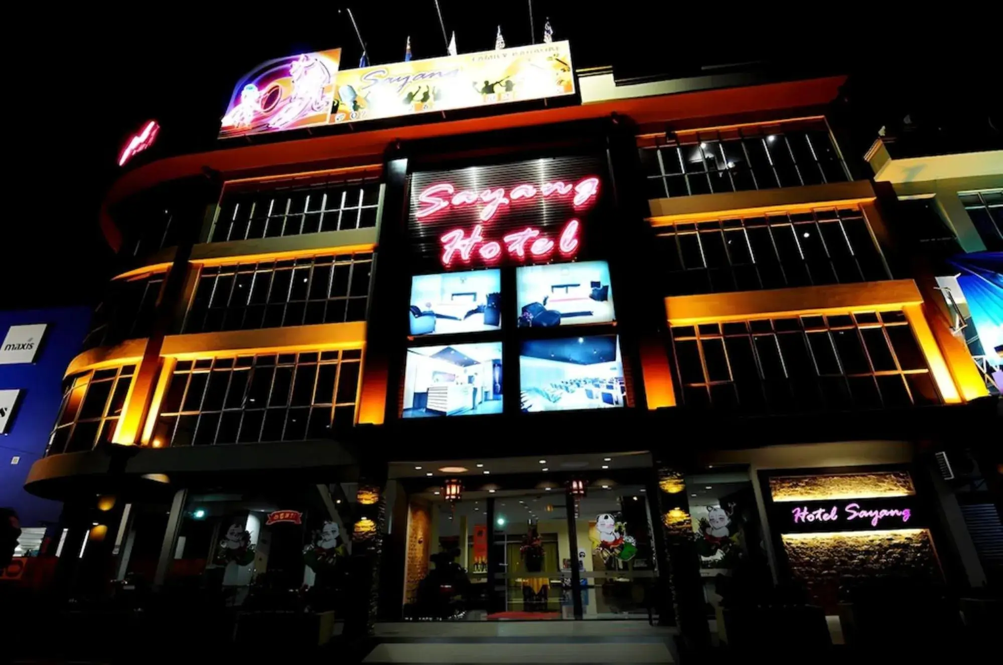 Property building in Hotel Sayang Property building in Hotel Sayang