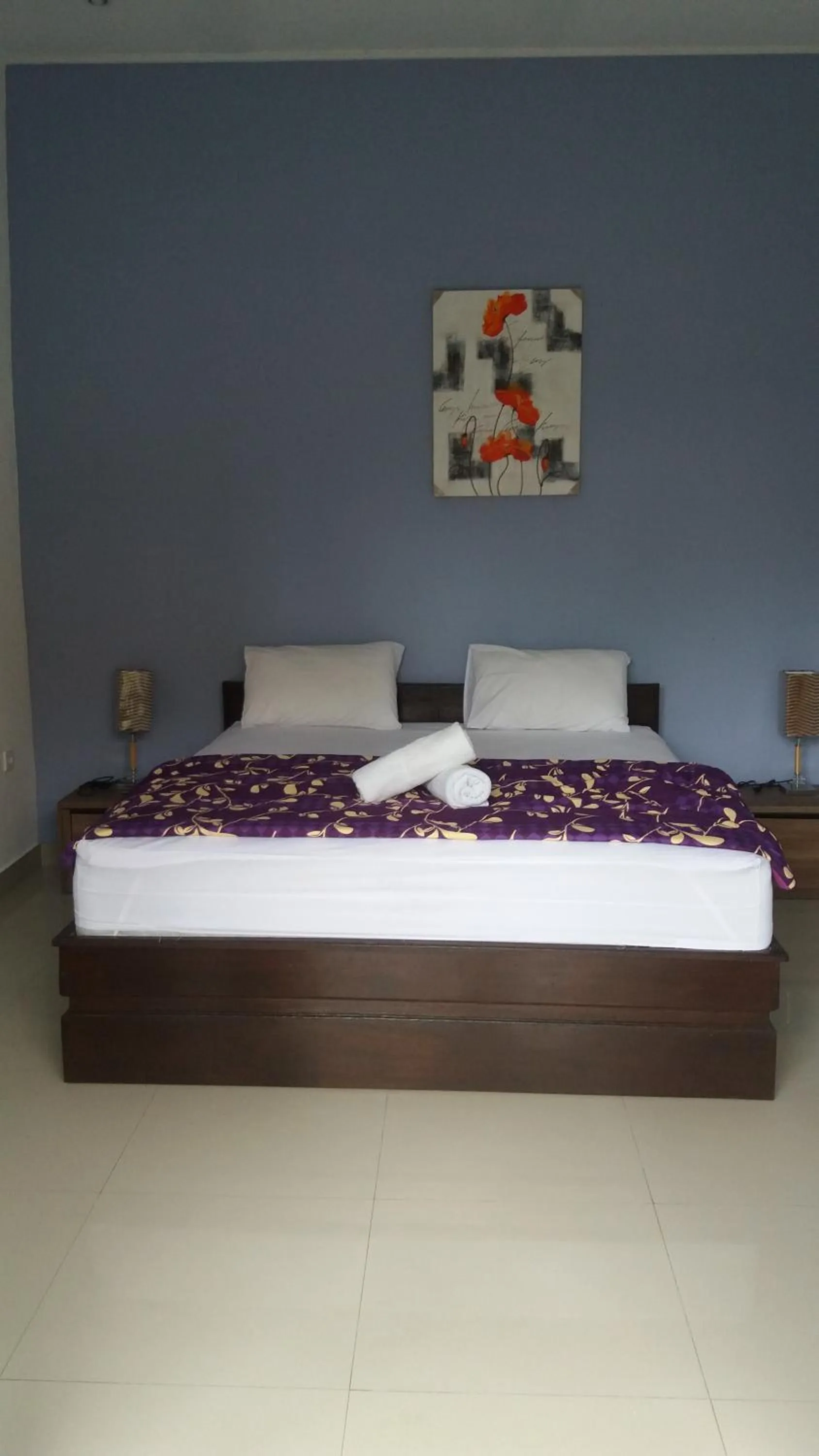 Bed in Bunutbali Villas88