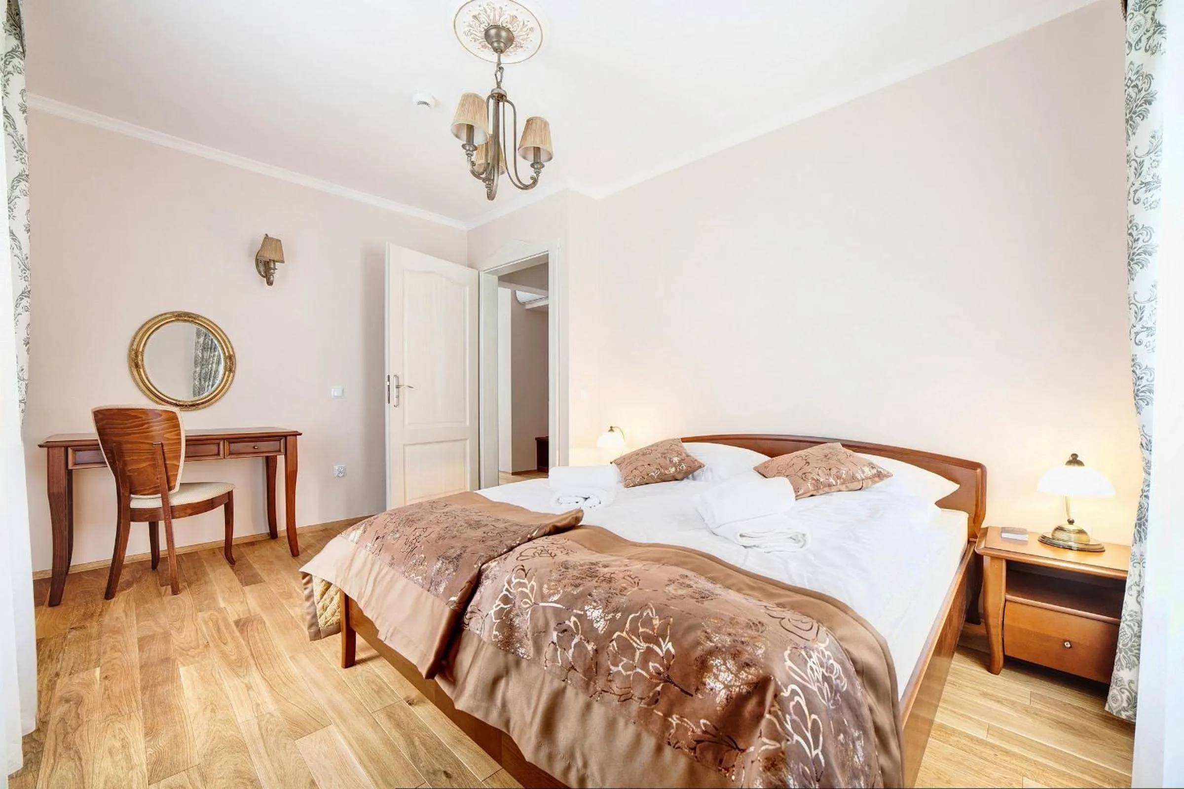 Photo of the whole room, Bed in Leśna Polana- blisko centrum, Mini Spa, cicha, spokojna okolica, parking gratis