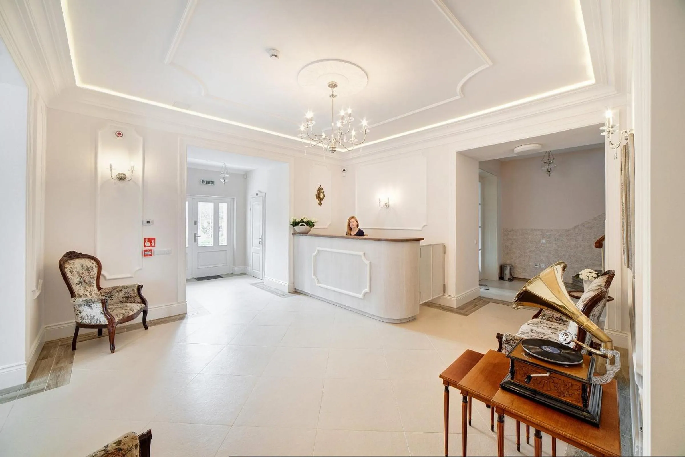 Lobby or reception in Leśna Polana- blisko centrum, Mini Spa, cicha, spokojna okolica, parking gratis