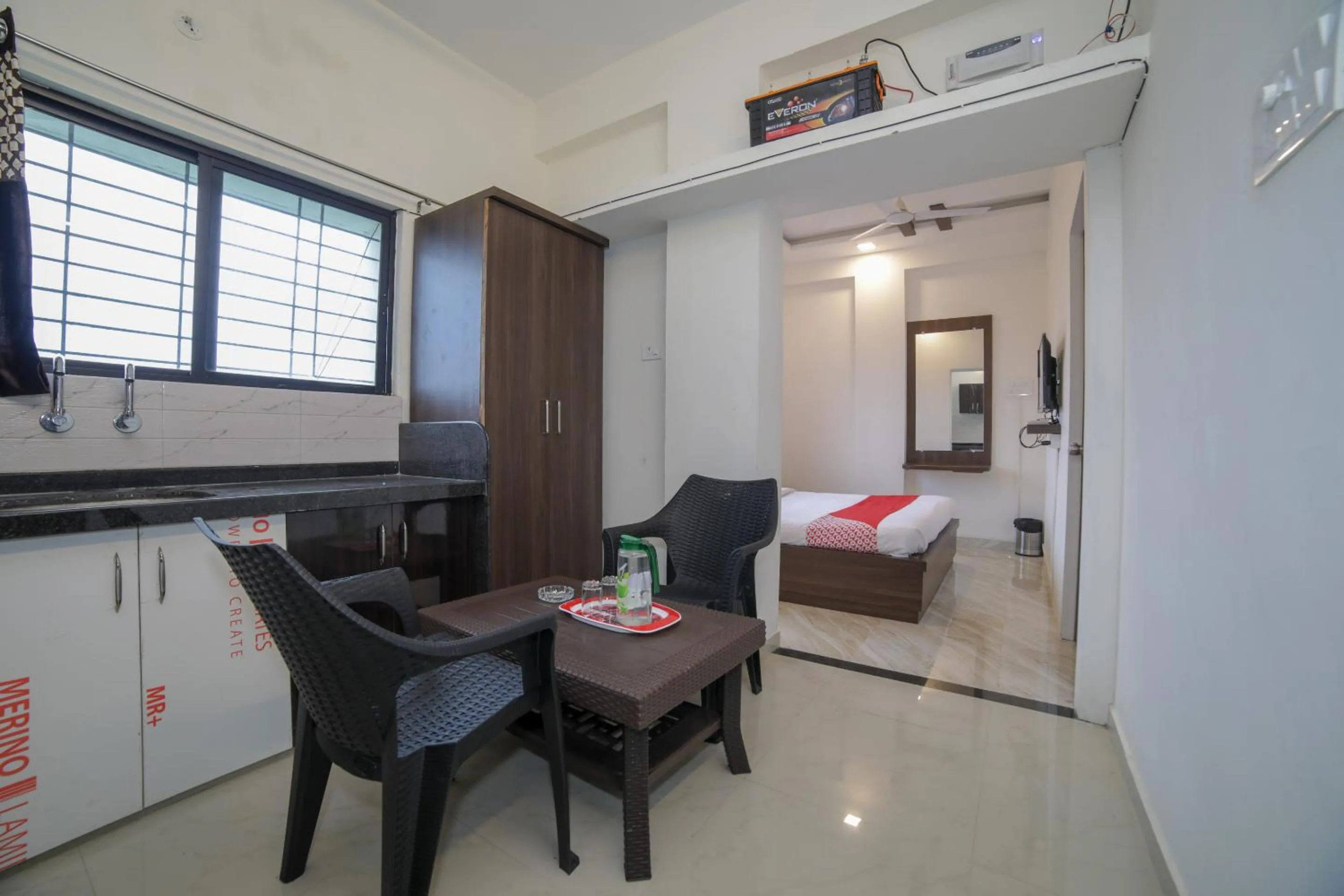 Bed in Hotel O Seva Service Apartment