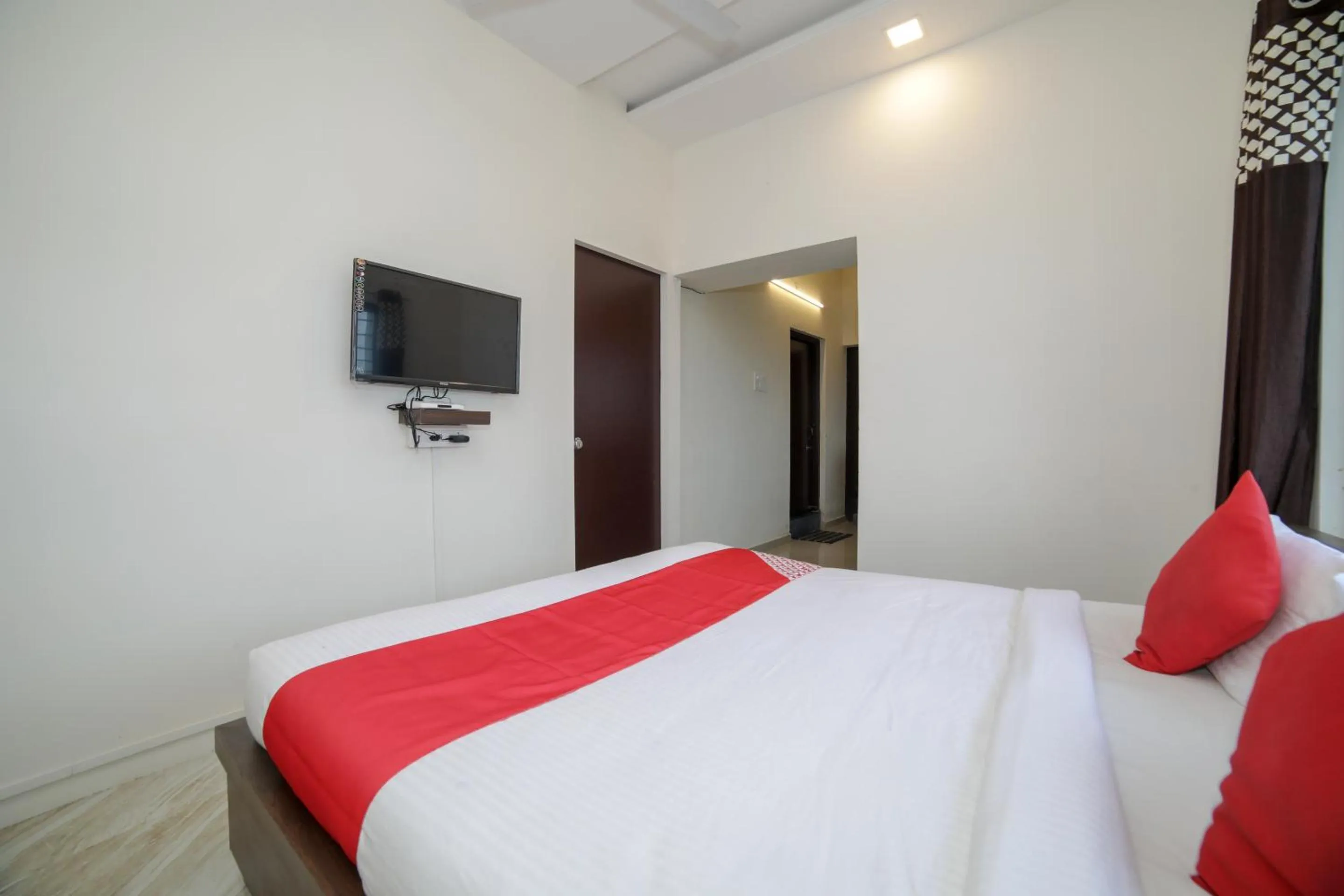 Bed in Hotel O Seva Service Apartment