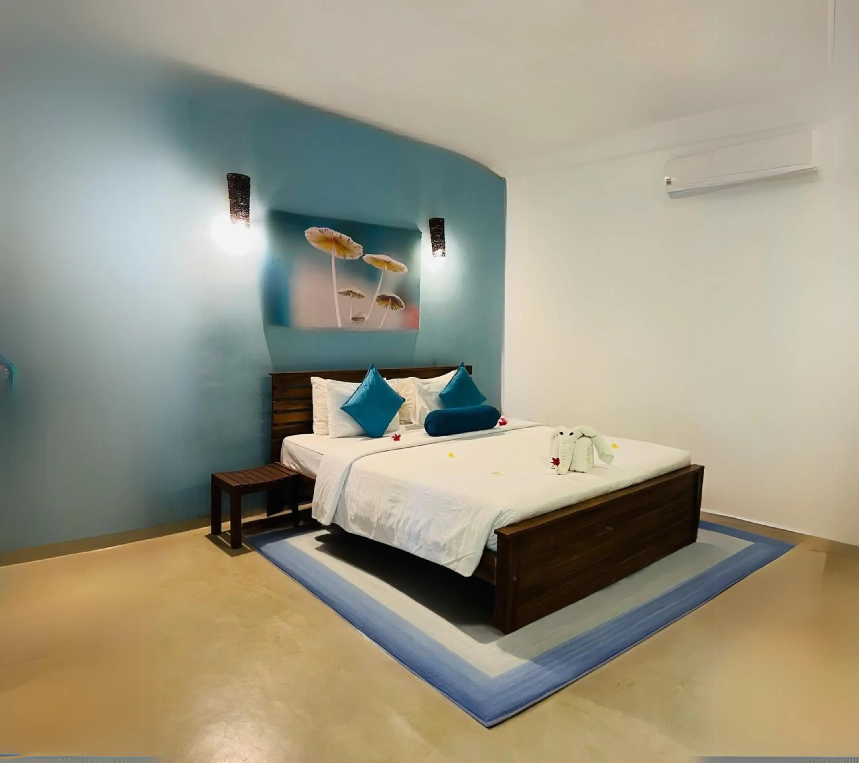 Bed in Garcinia Leaf Bed in Garcinia Leaf