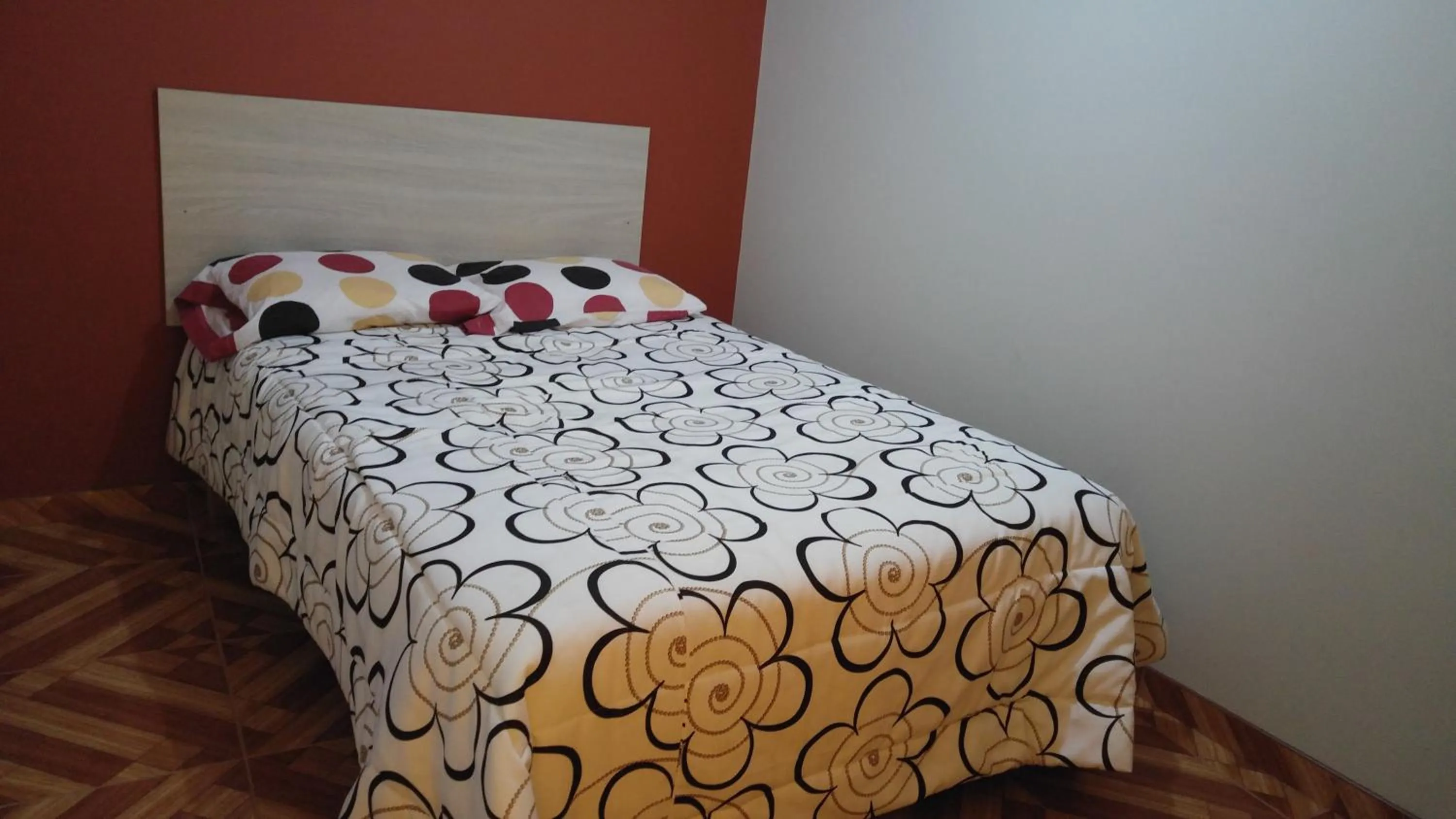 Bed in Arum Qurpawasi Hospedaje