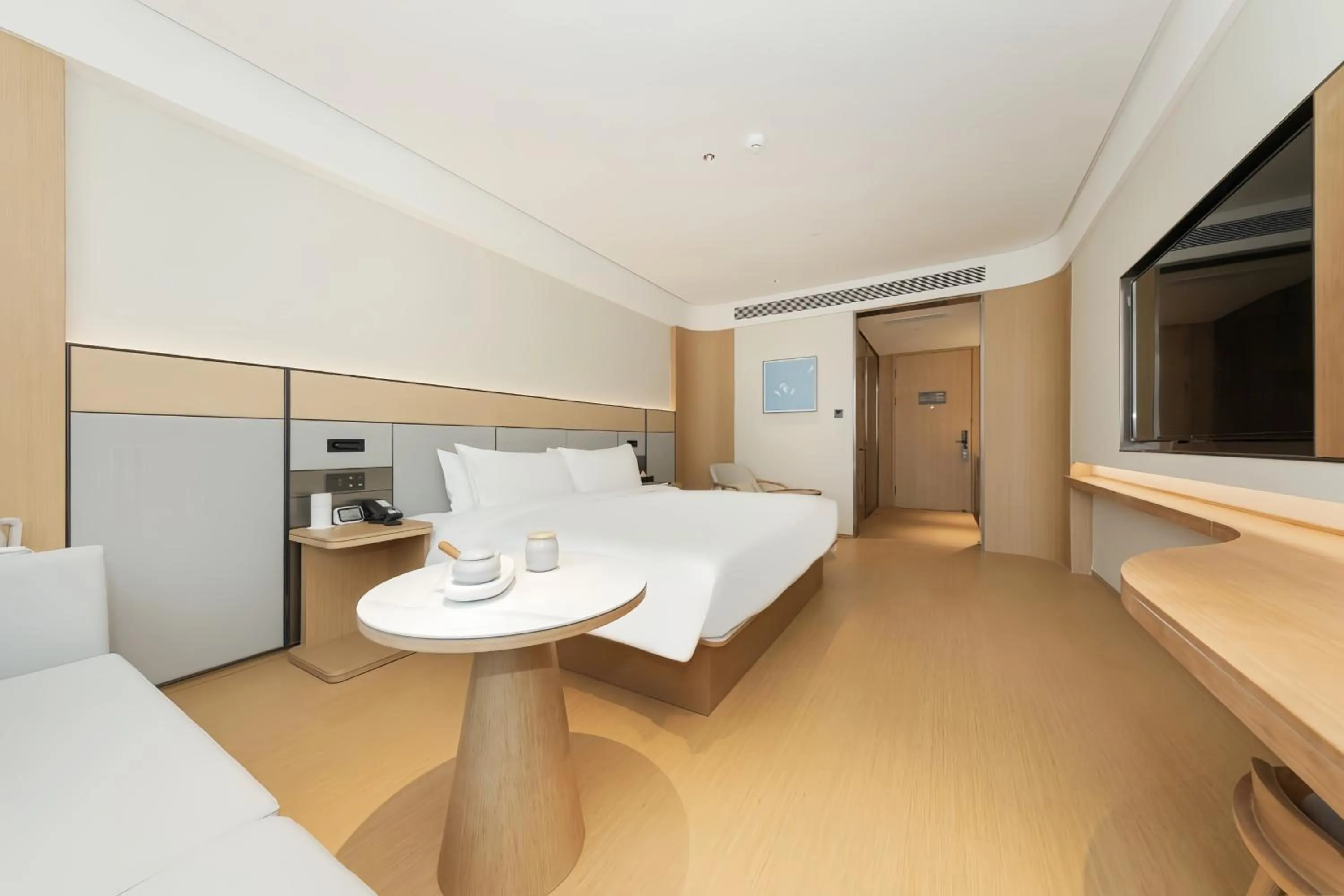 Bed in JI Hotel Beijing Wukesong Jinghui Plaza