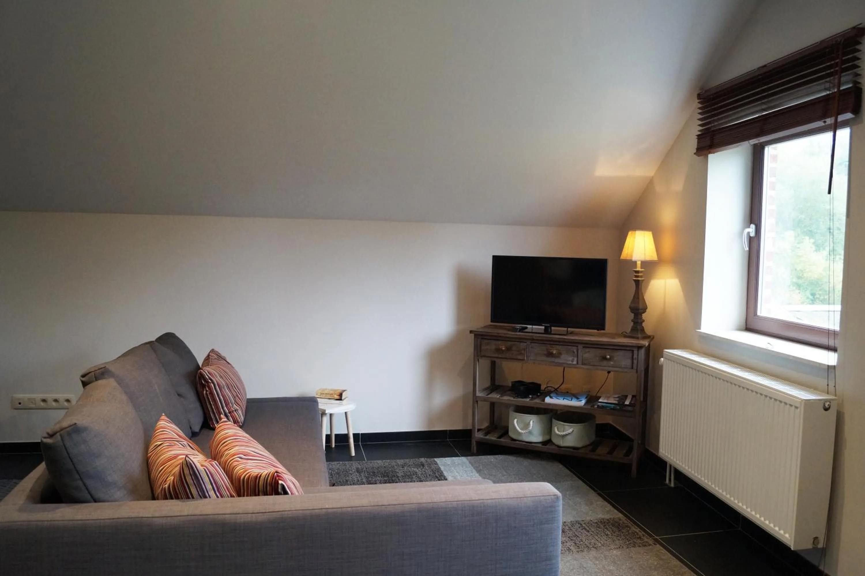 Living room in Guesthouse Biolleke