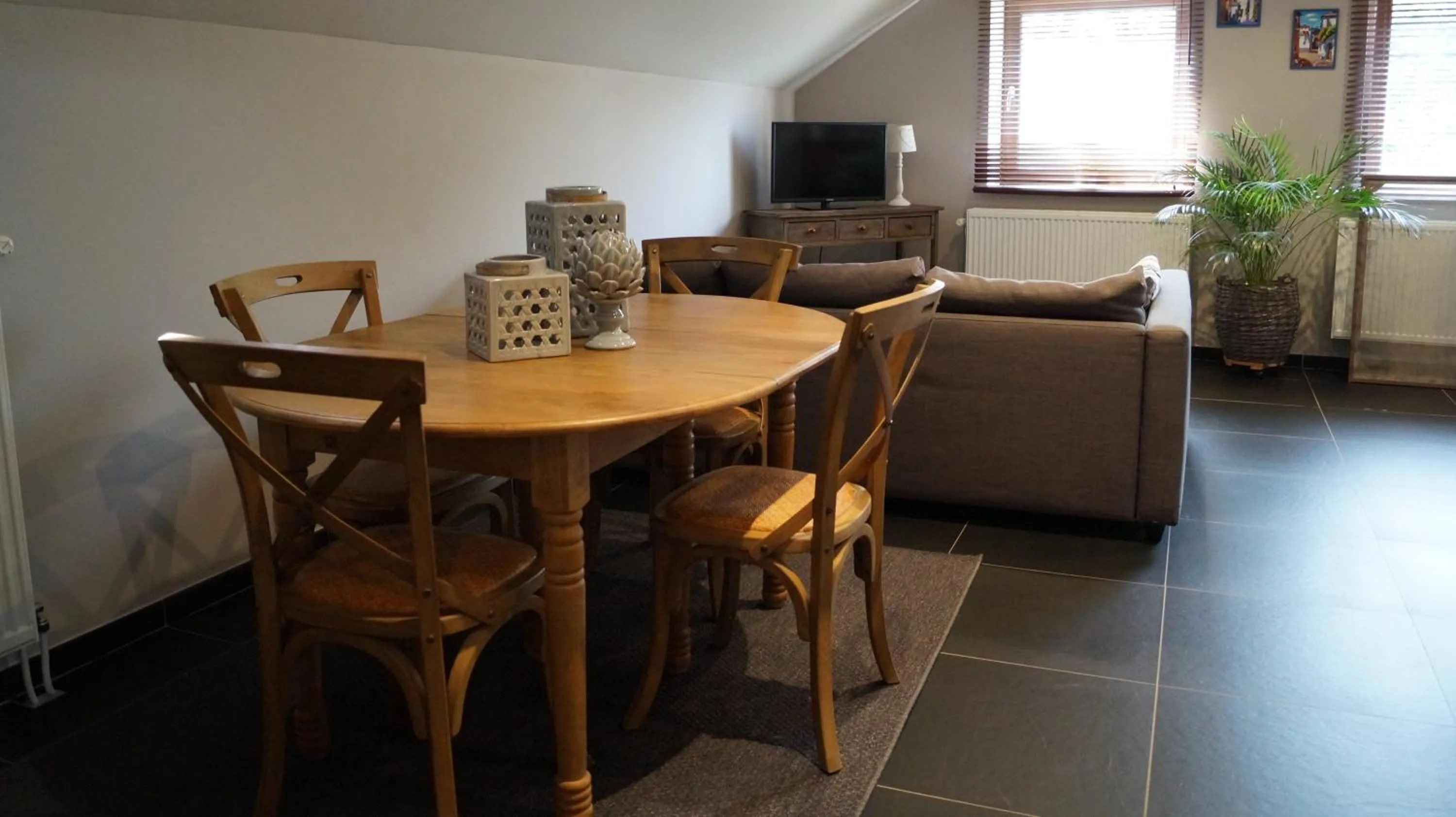 Living room in Guesthouse Biolleke