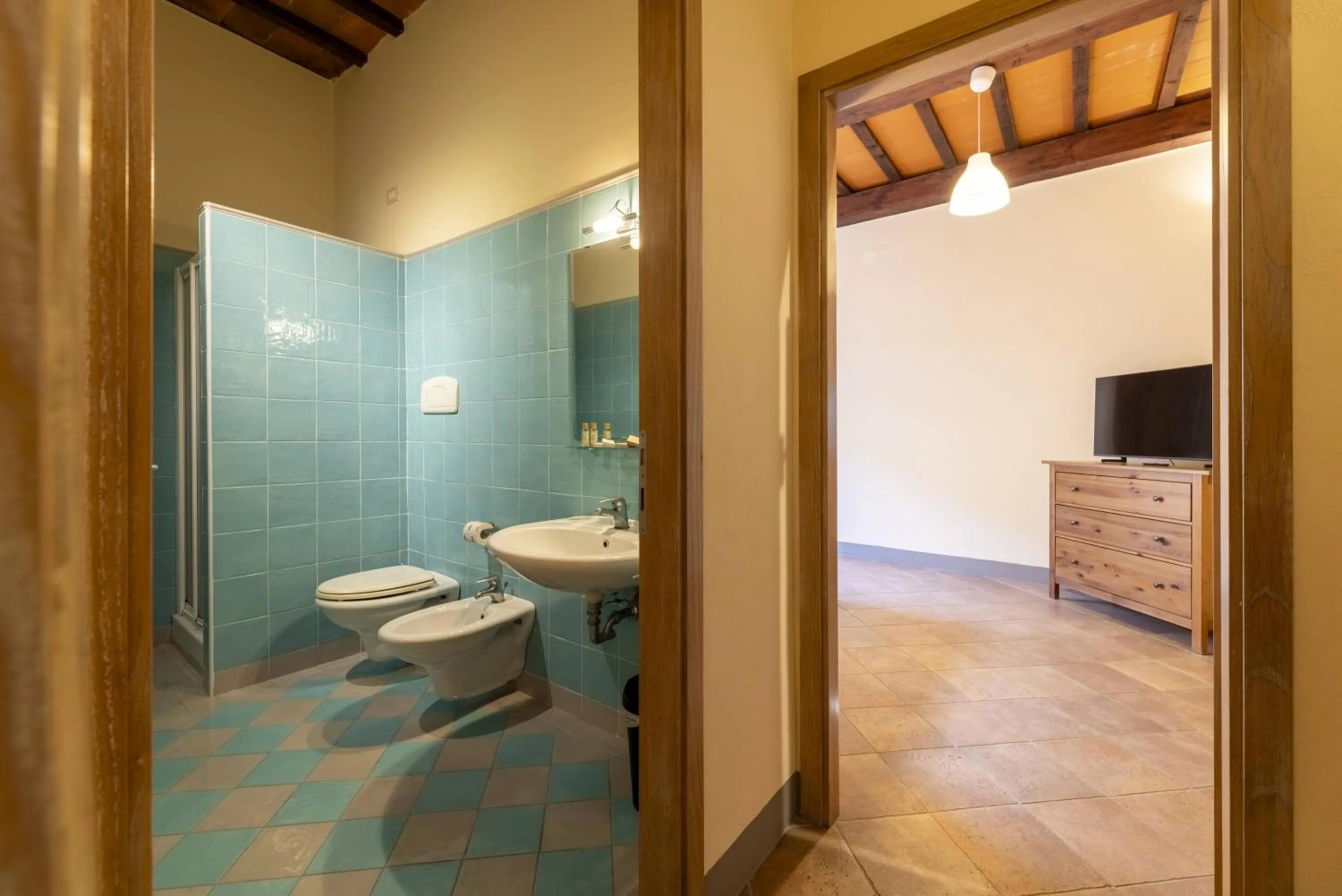 Bathroom in Villa Montarioso