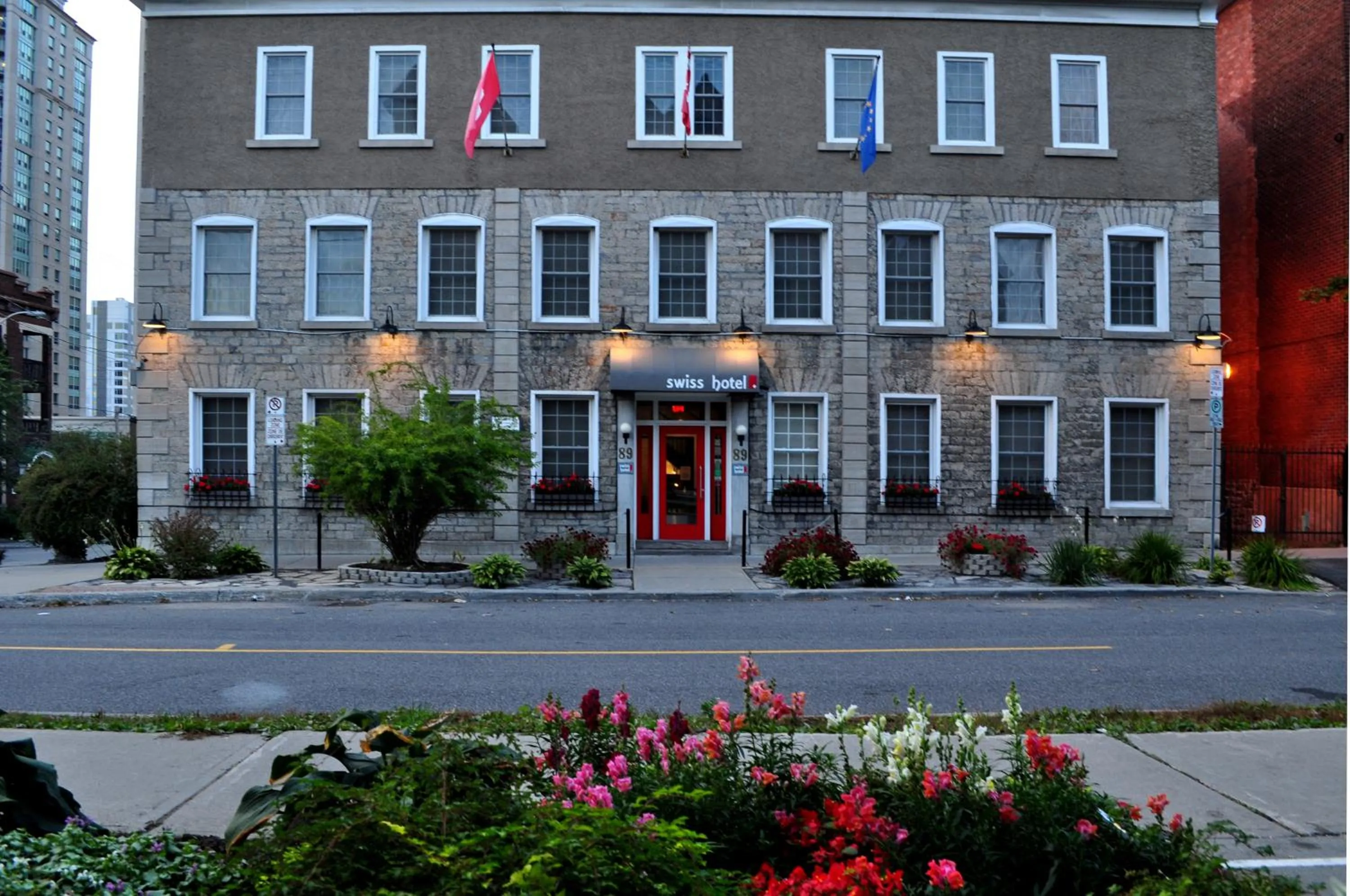 Property building in Swiss Hotel