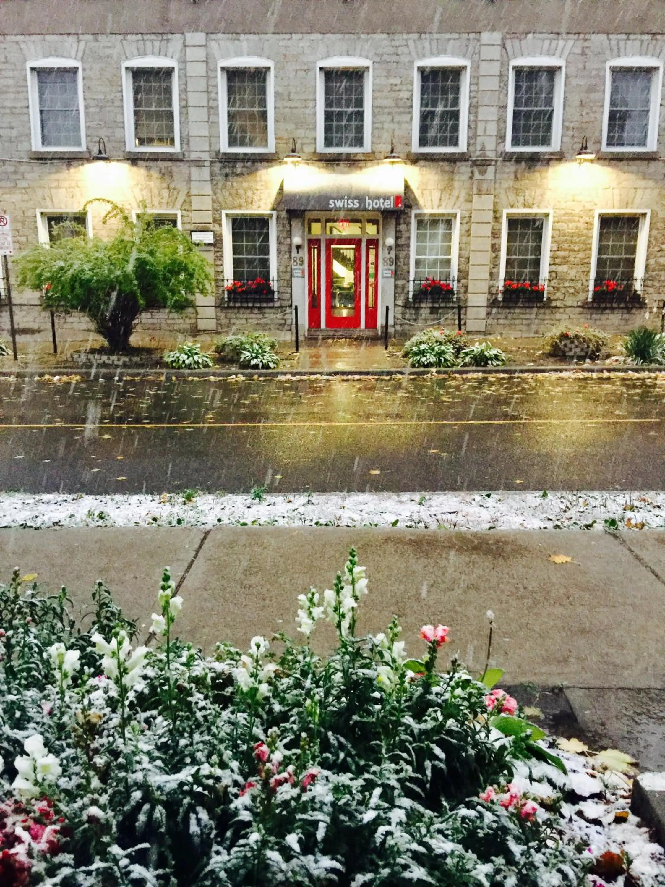 Facade/entrance in Swiss Hotel