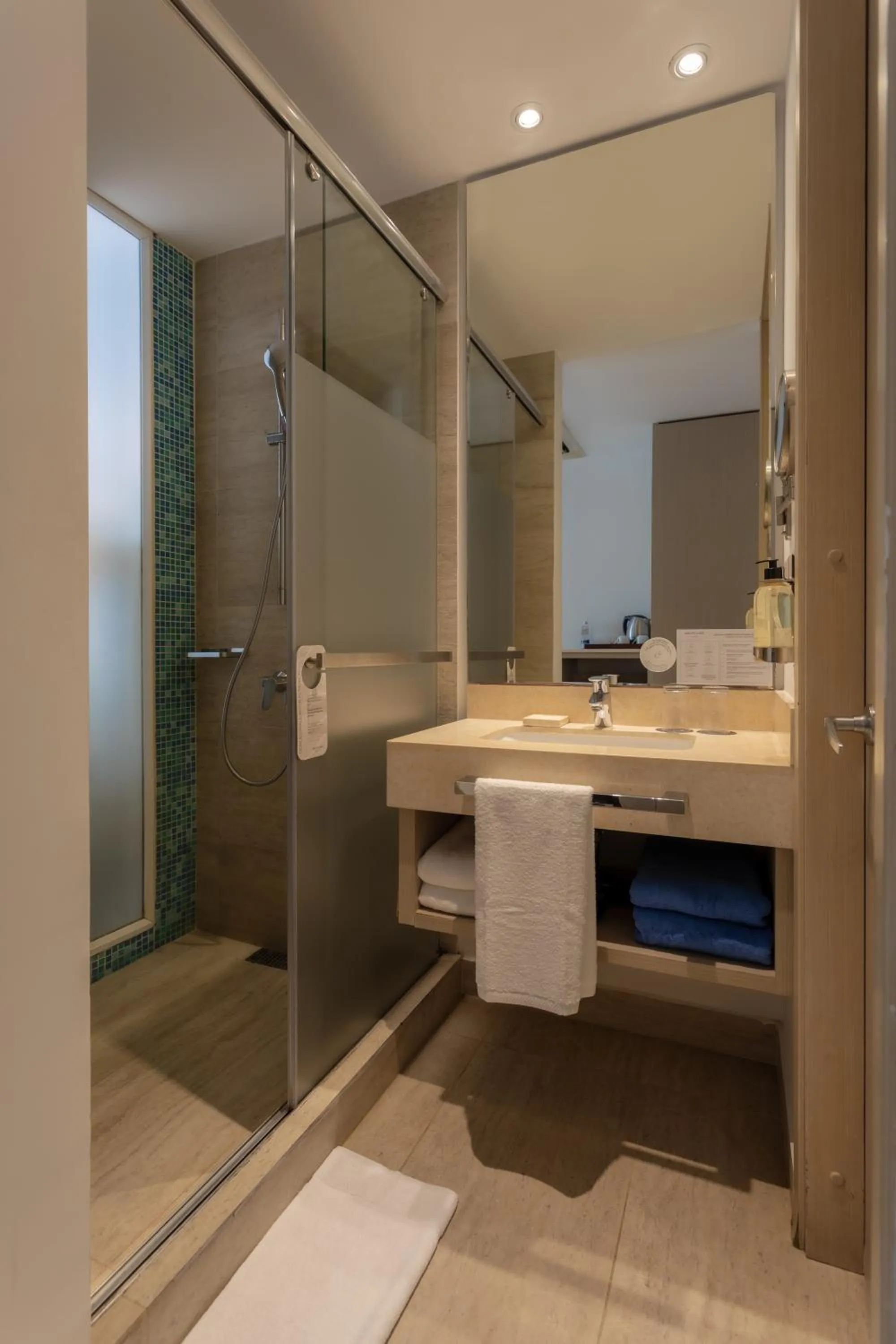 Shower in Mercure Santa Marta Emile