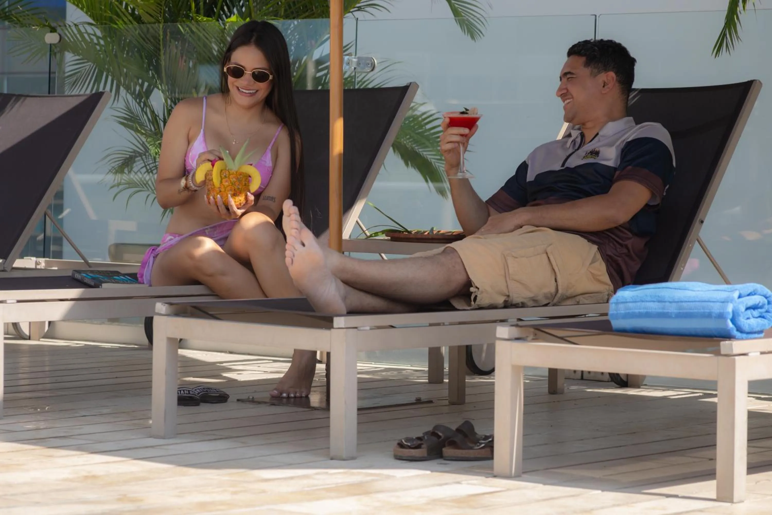 Swimming pool in Mercure Santa Marta Emile