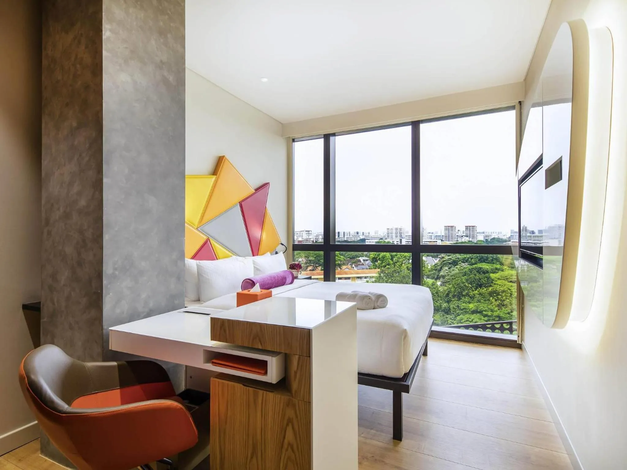 Bedroom in Ibis Styles Singapore On Macpherson