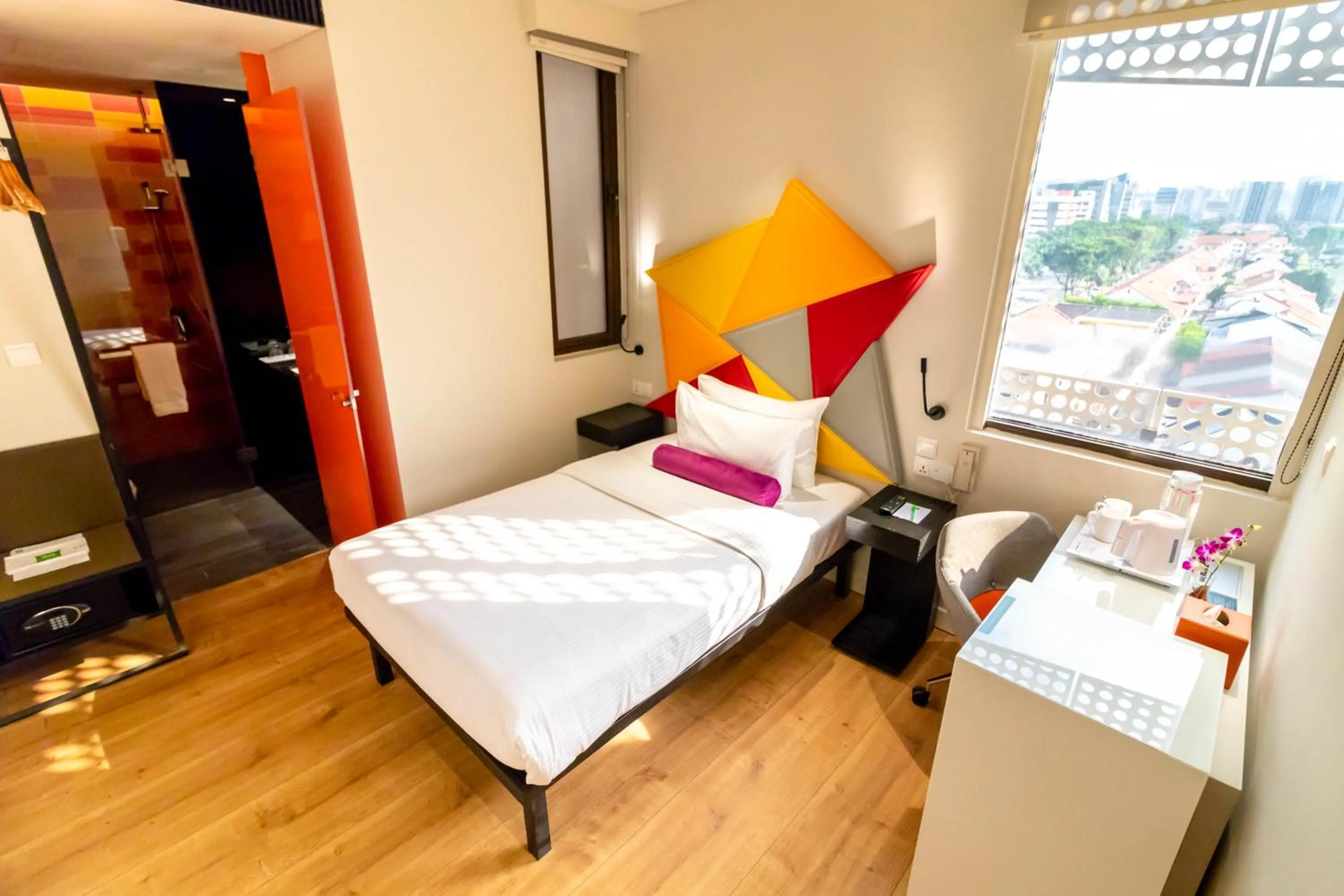 Bed in Ibis Styles Singapore On Macpherson