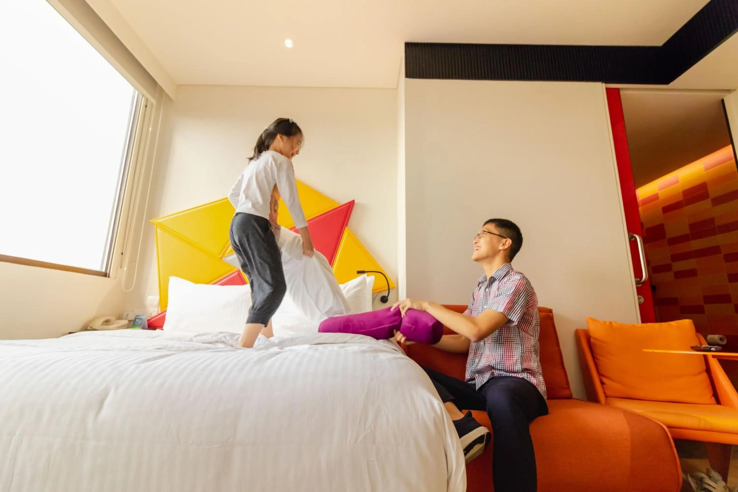 People, Bed in Ibis Styles Singapore On Macpherson