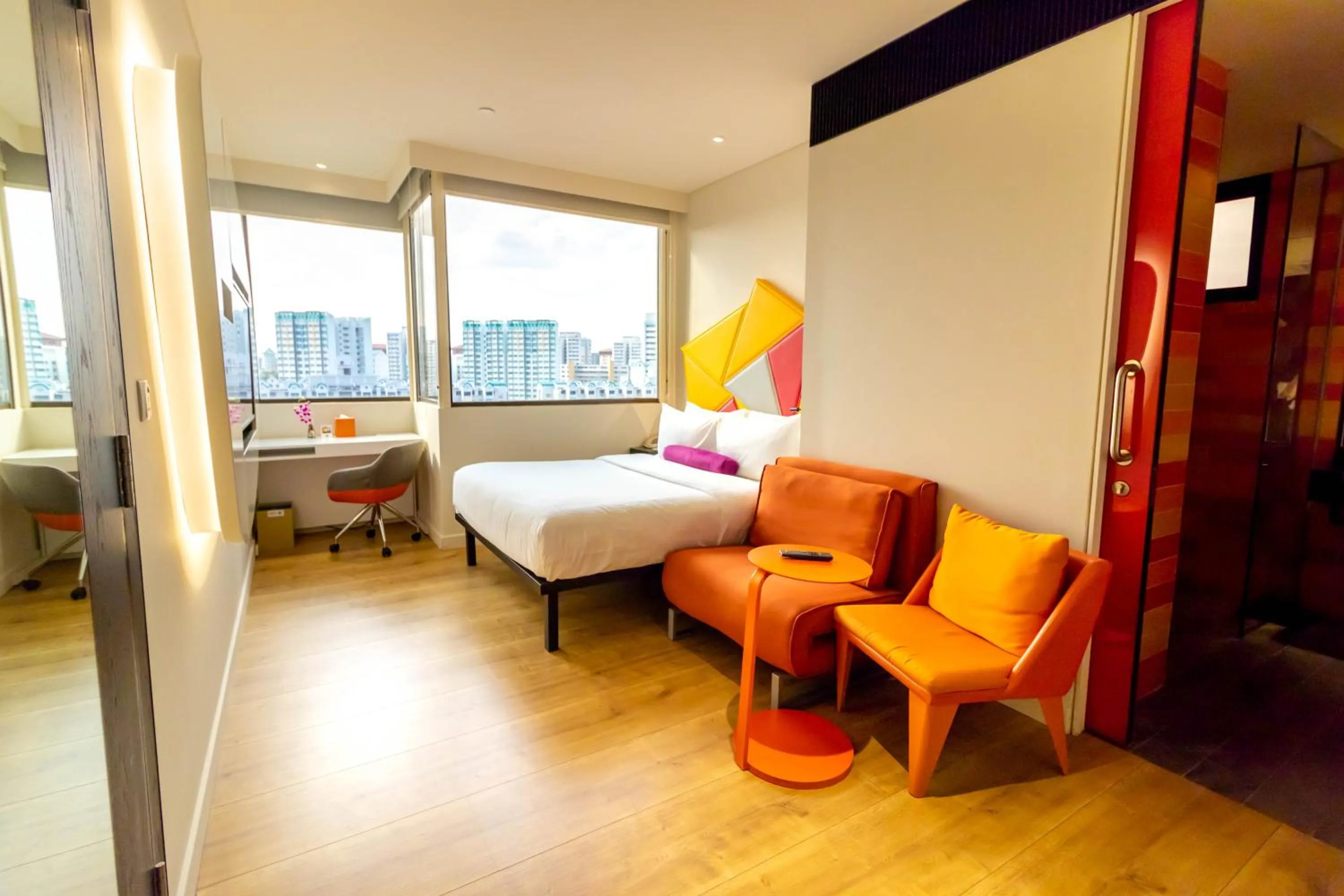 Photo of the whole room, Bed in Ibis Styles Singapore On Macpherson