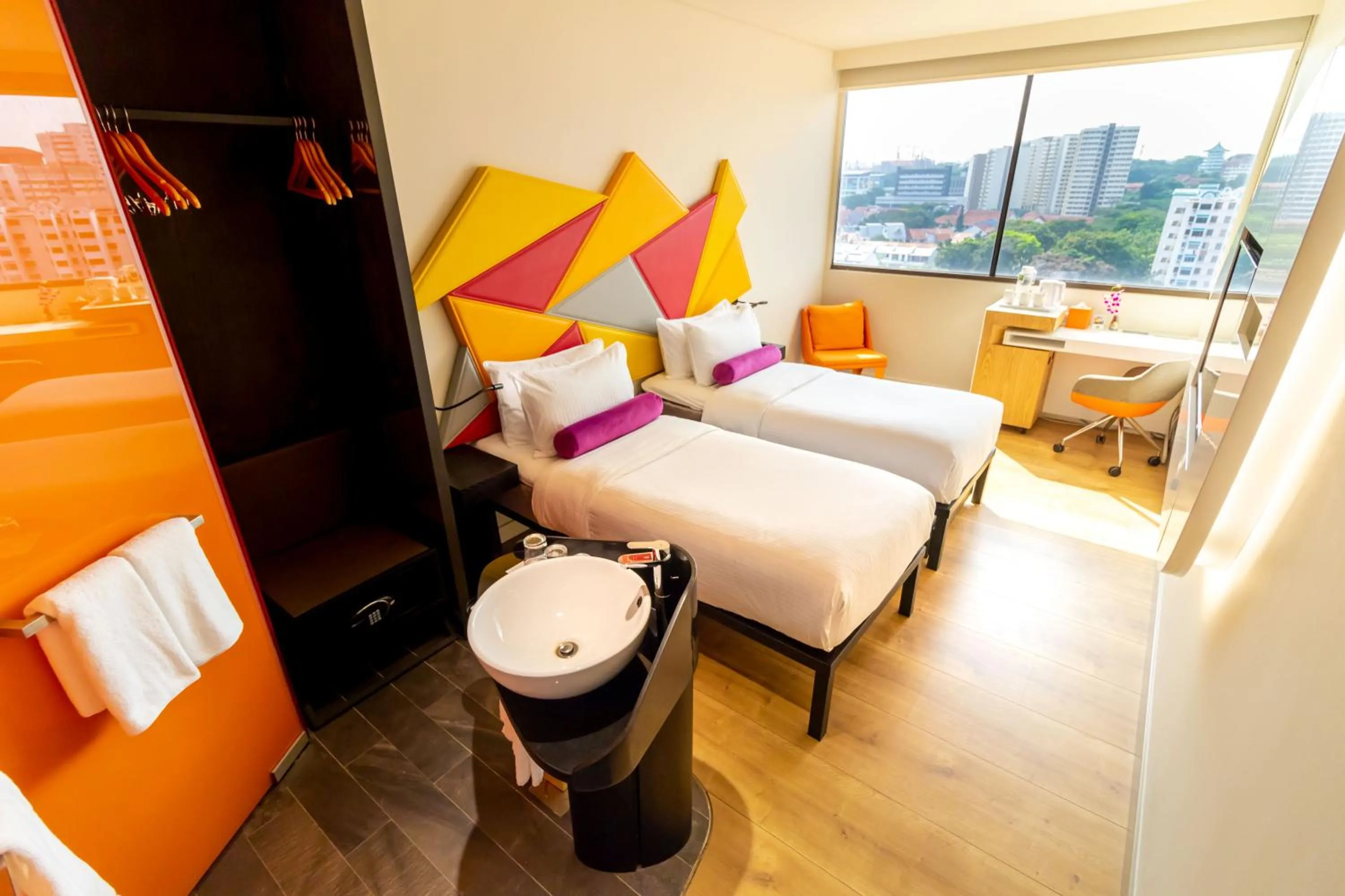 Photo of the whole room, Bed in Ibis Styles Singapore On Macpherson