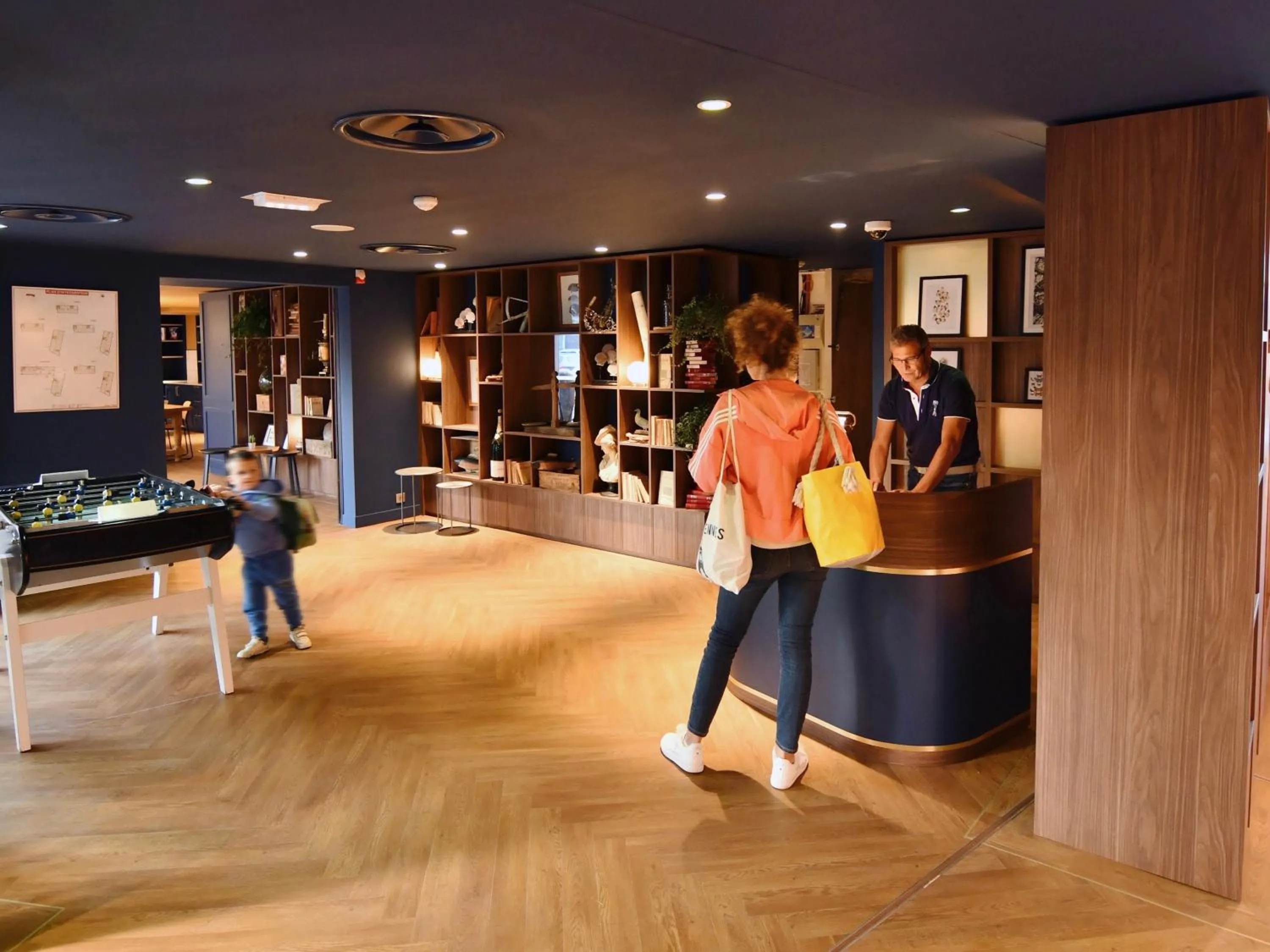 Lobby or reception in Ibis Budget Nantes Rezé Aéroport