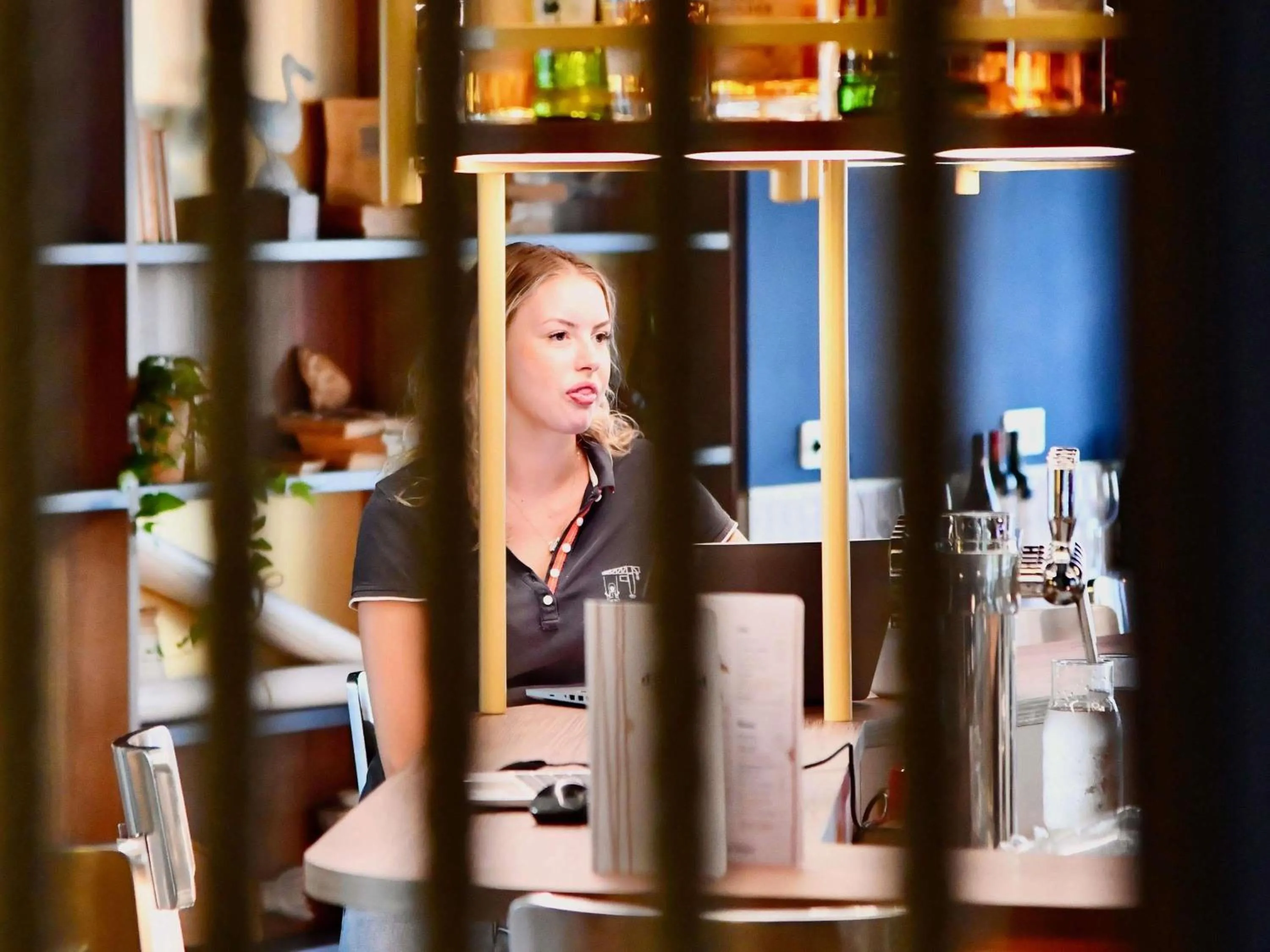 Lounge or bar in Ibis Budget Nantes Rezé Aéroport