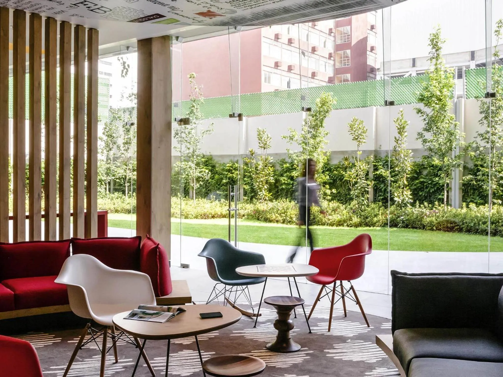 Lounge or bar in Ibis Mexico Alameda