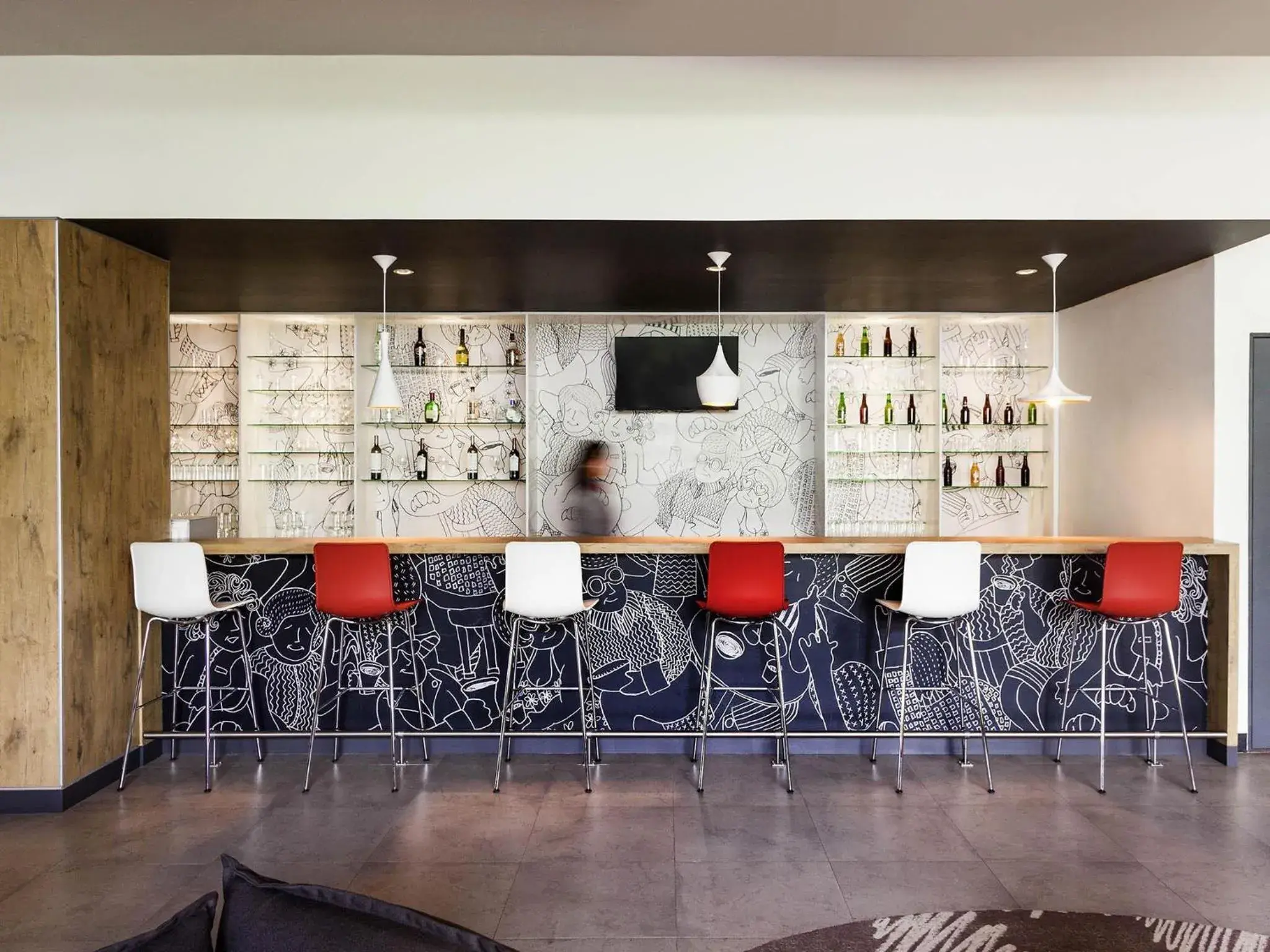 Lounge or bar in Ibis Mexico Alameda Lounge or bar in Ibis Mexico Alameda