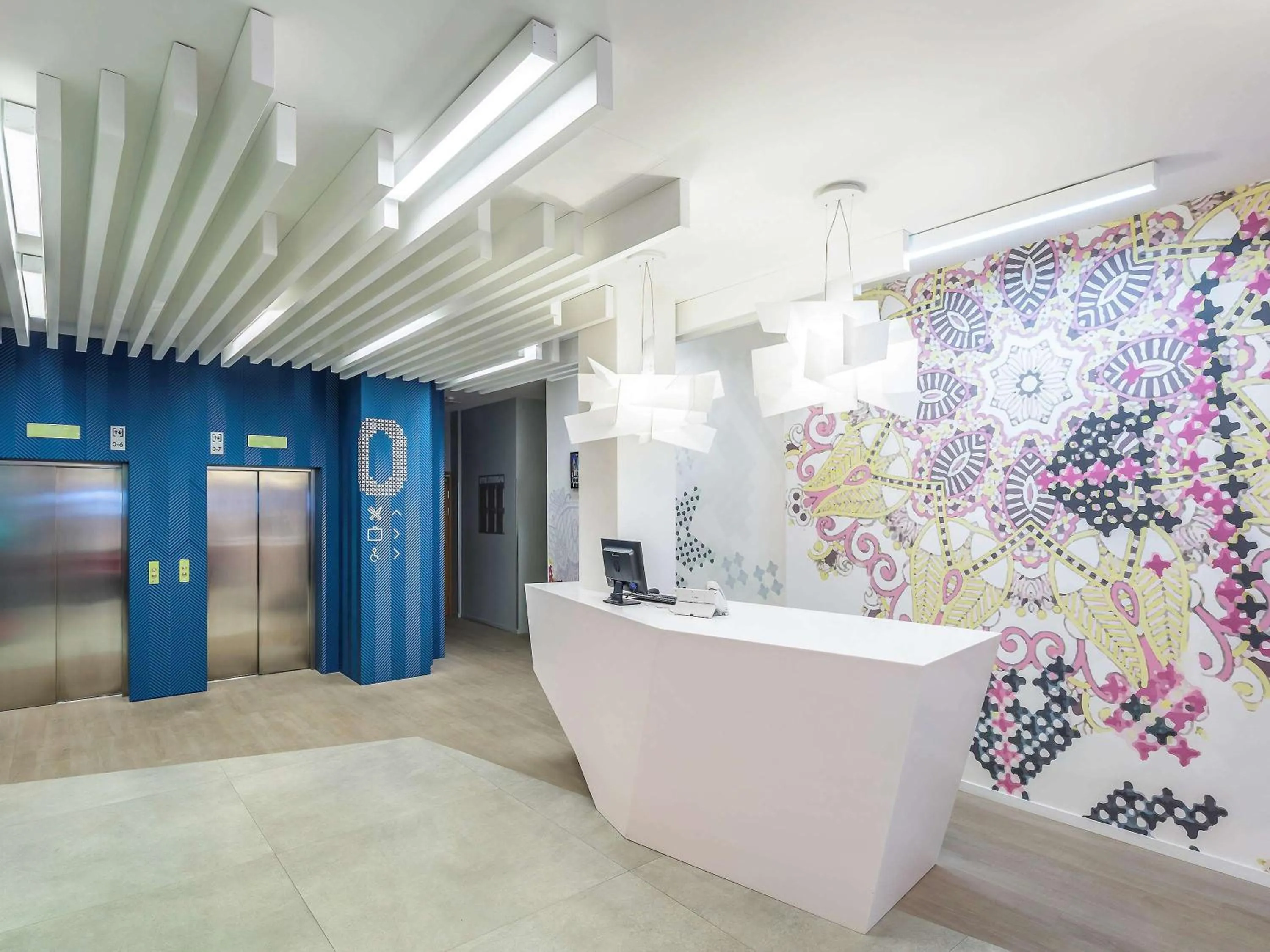 On site in Ibis Styles Lviv Center